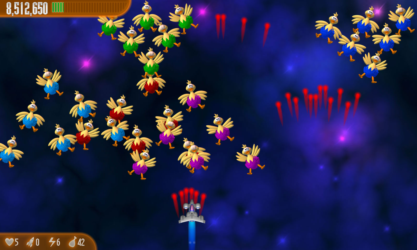 Chicken Invaders 3 - Easter Edition screenshot 2