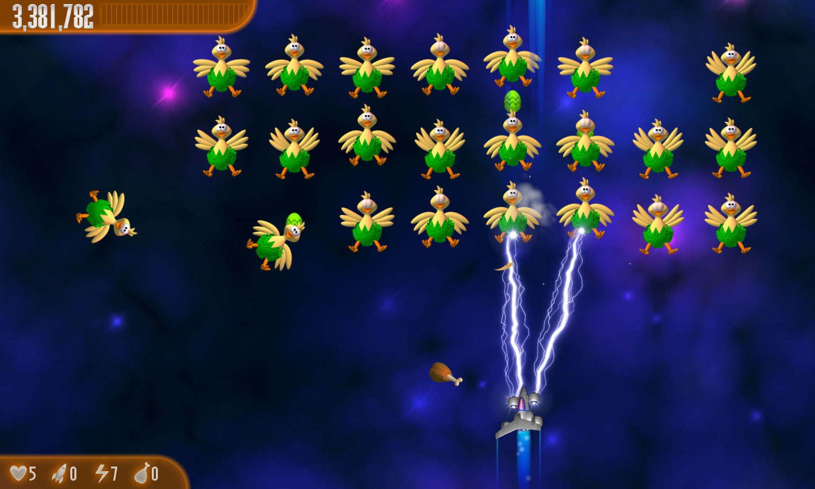 Chicken Invaders 3 - Easter Edition screenshot 5