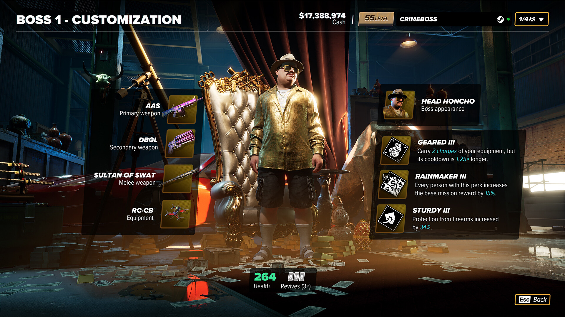 Crime Boss: Rockay City - Wiz Character Pack screenshot 1