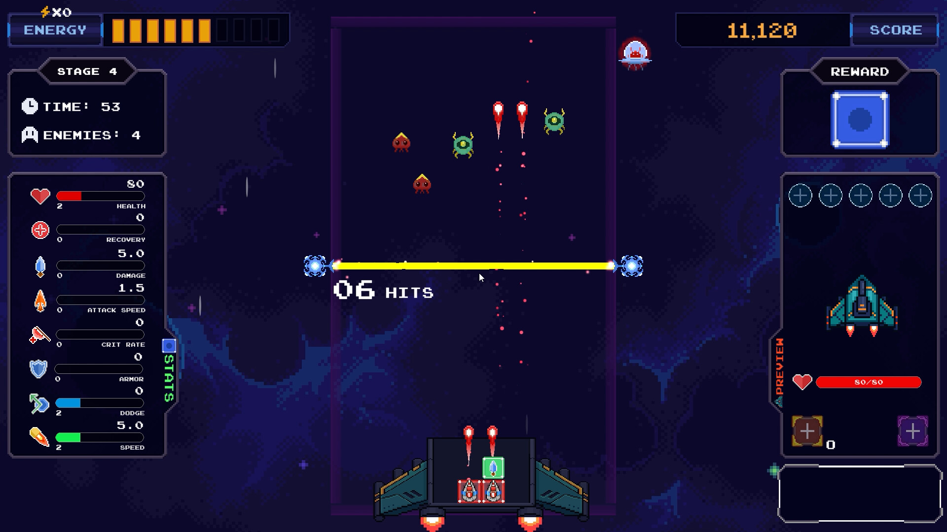 Tenvader screenshot 1