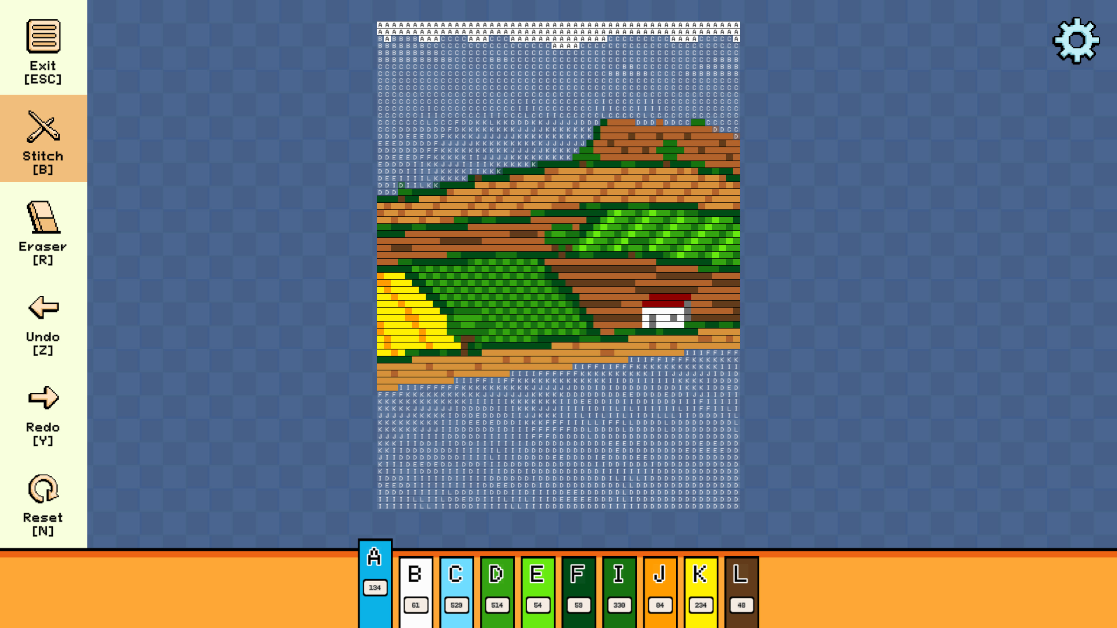 Pixel Cross Stitch - Landscapes Pack 4 screenshot 2