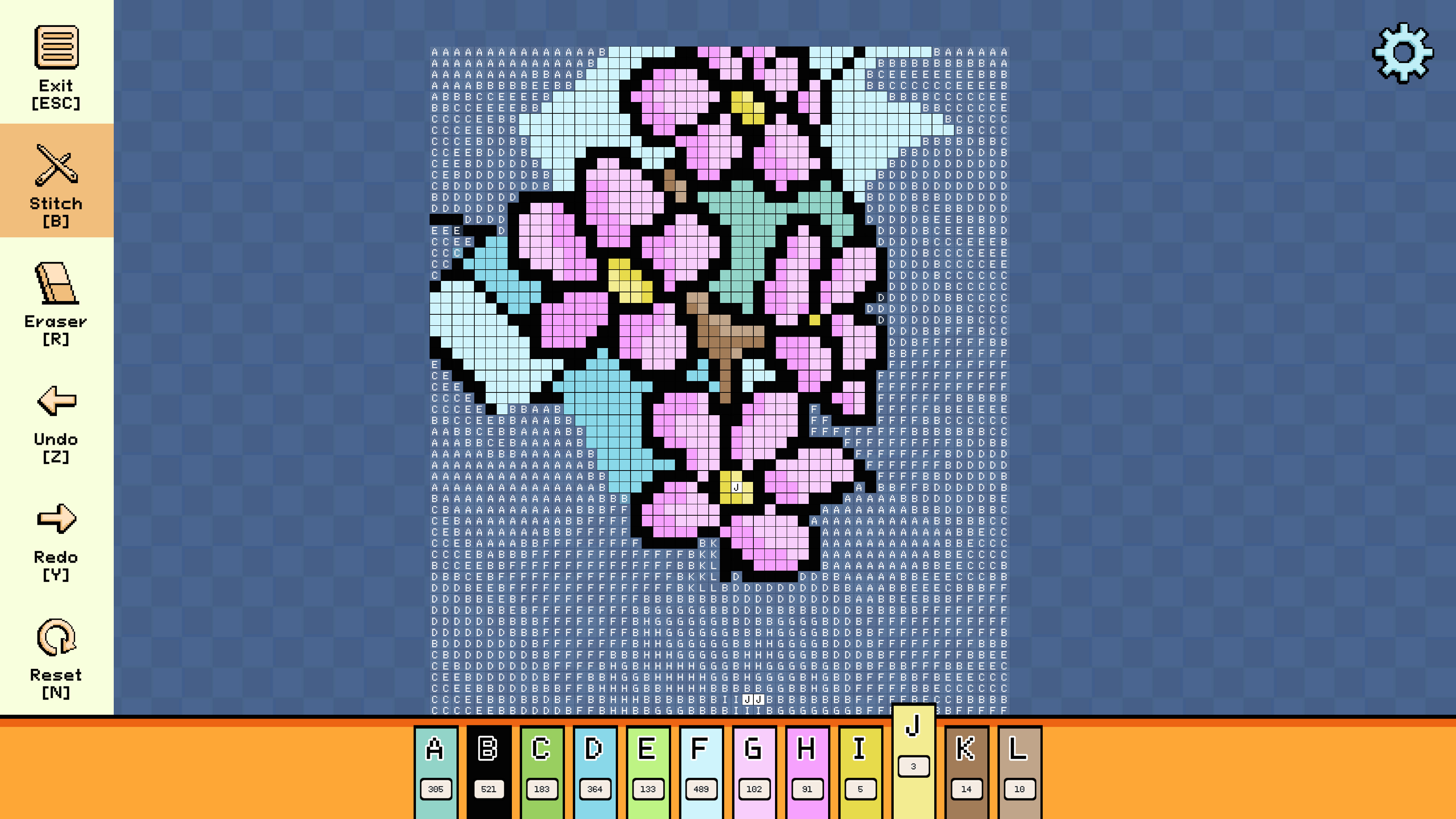 Pixel Cross Stitch - Simple Nature Pack screenshot 3
