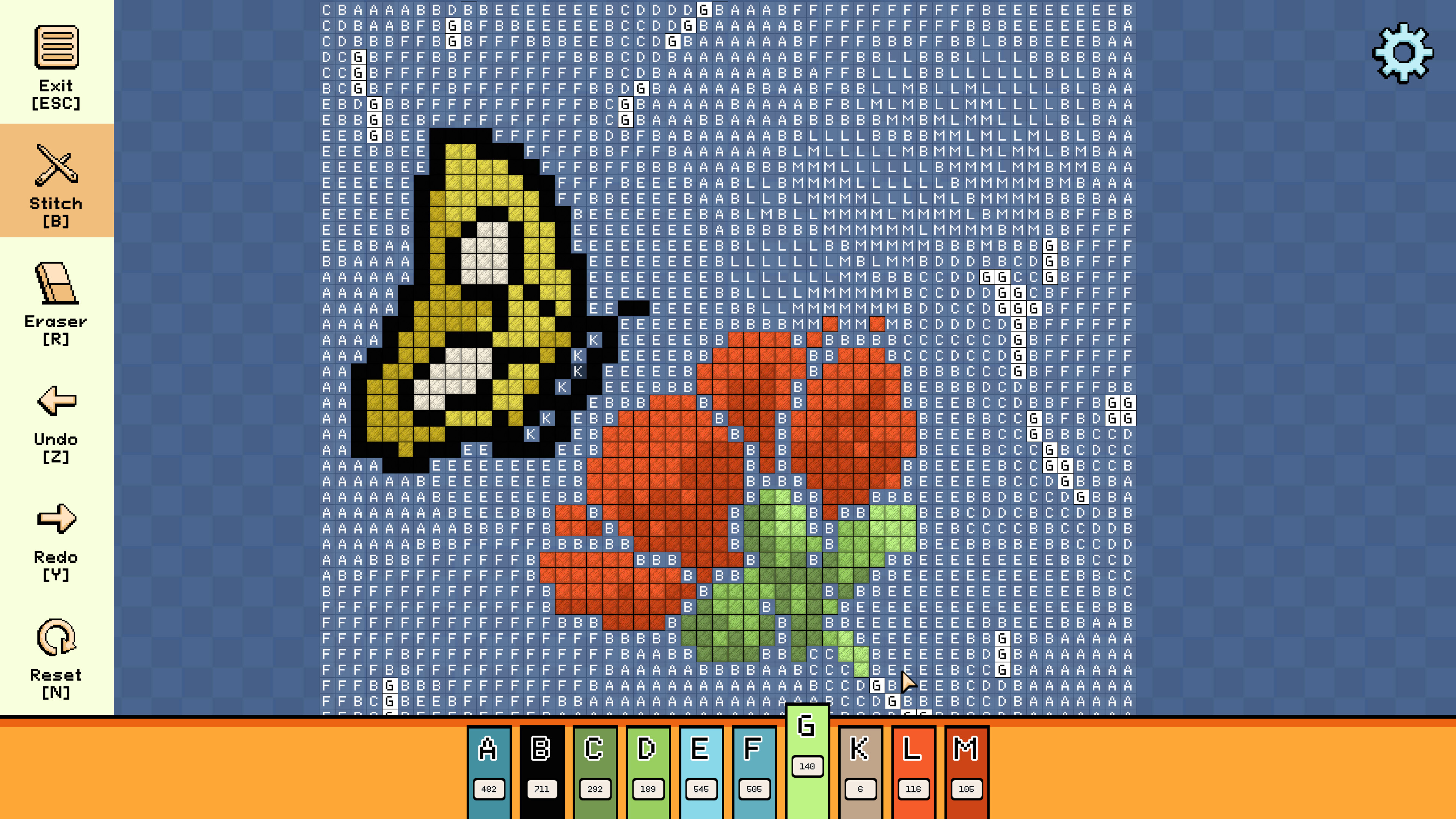 Pixel Cross Stitch - Simple Nature Pack 2 screenshot 1