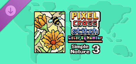 Pixel Cross Stitch - Simple Nature Pack 3