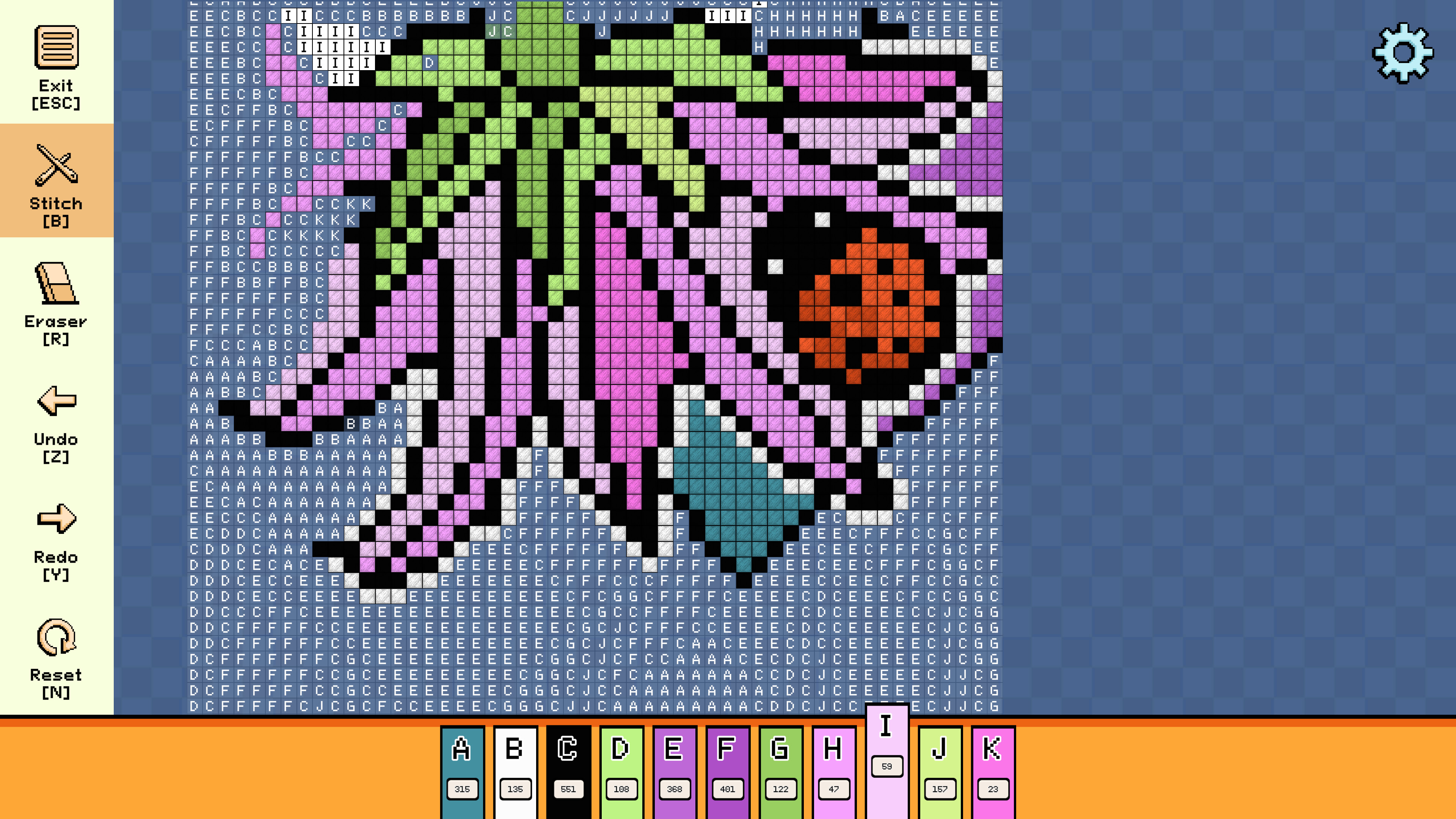 Pixel Cross Stitch - Simple Nature Pack 3 screenshot 1