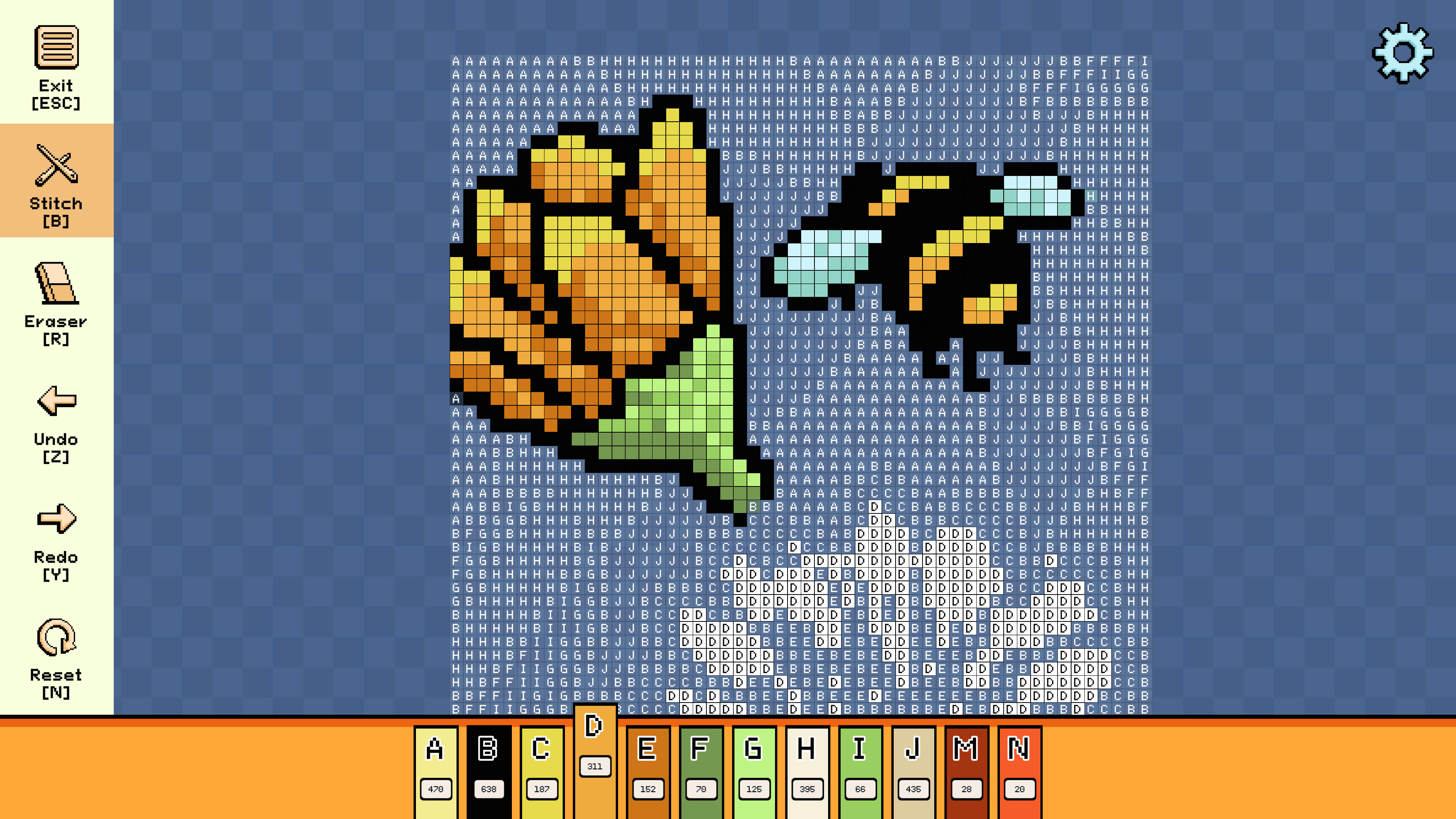Pixel Cross Stitch - Simple Nature Pack 3 screenshot 2