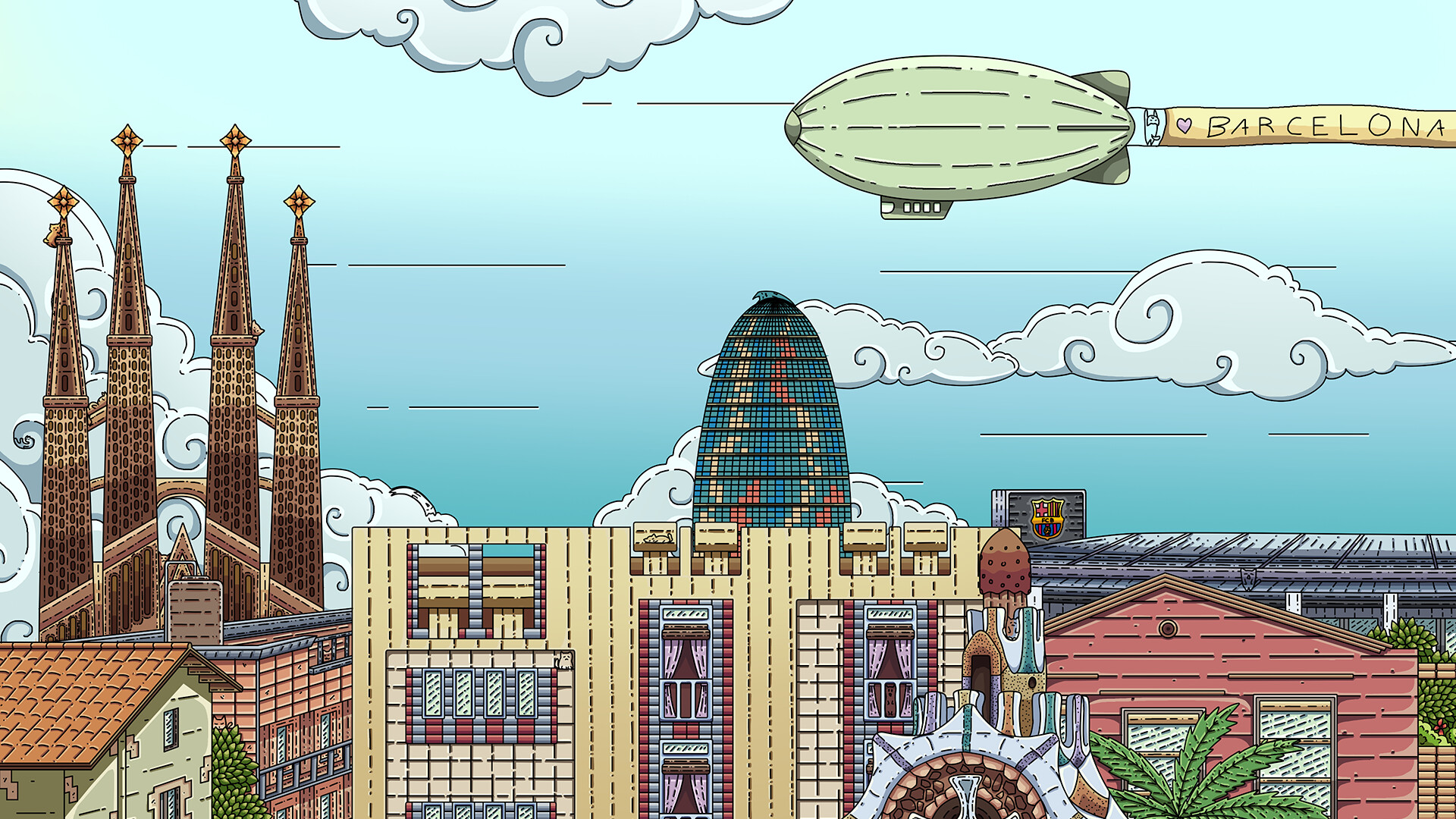 100 Barcelona Cats screenshot 4