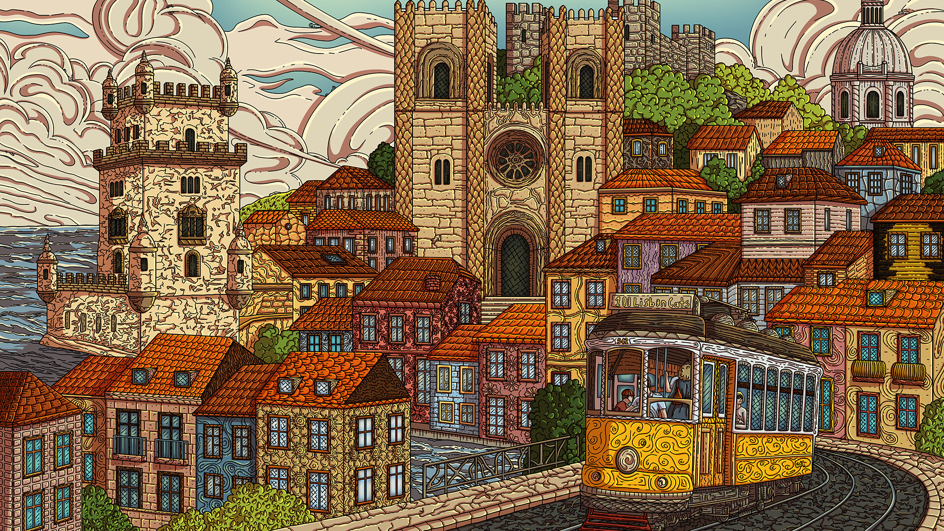 100 Lisbon Cats screenshot 1