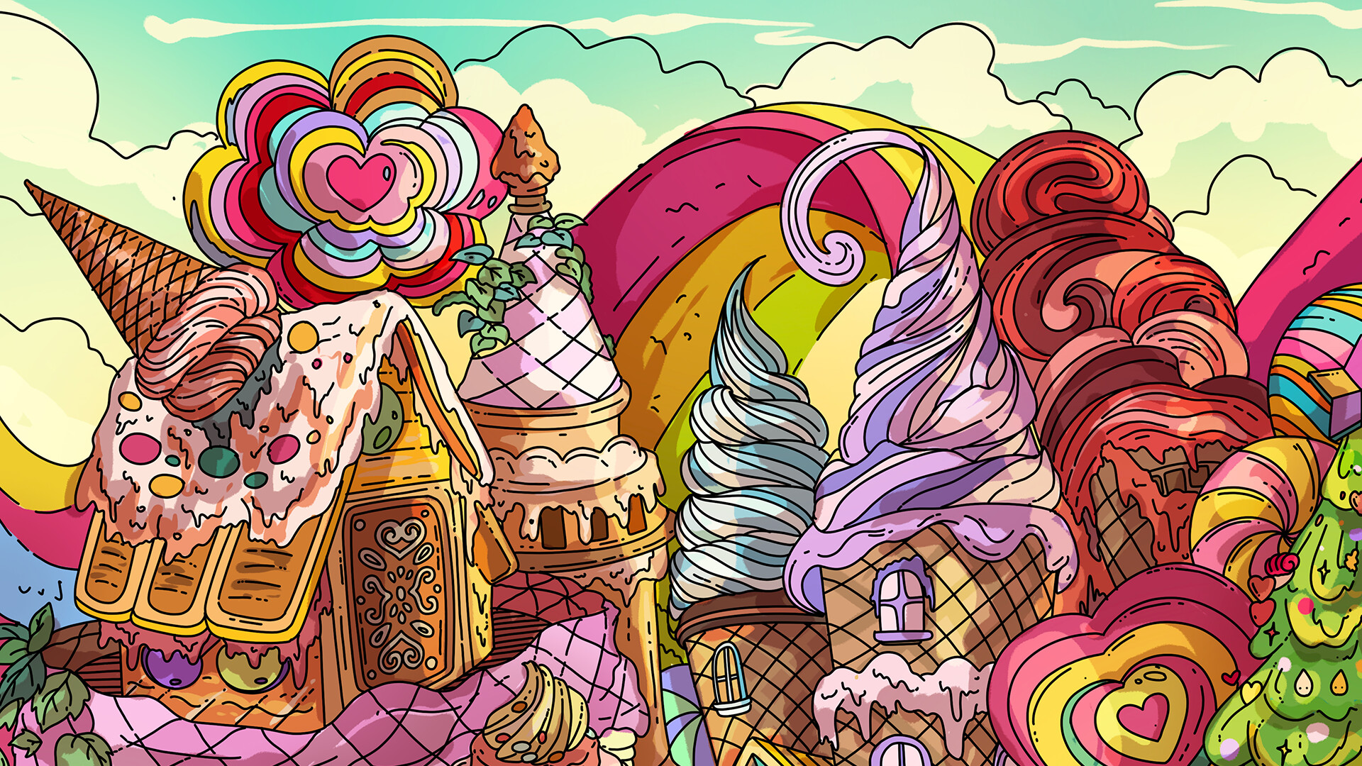 100 Candy Cats screenshot 2