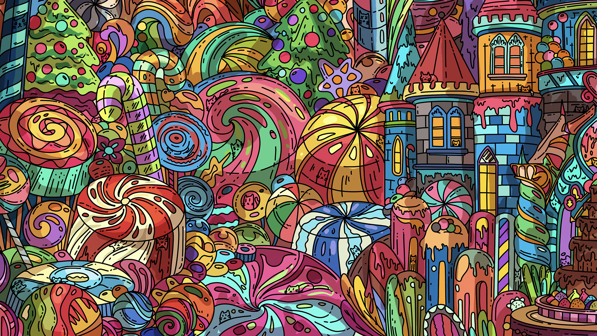 100 Candy Cats screenshot 9