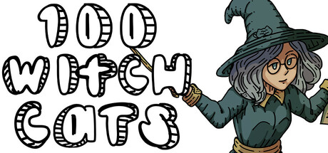 100 Witch Cats — Steam header