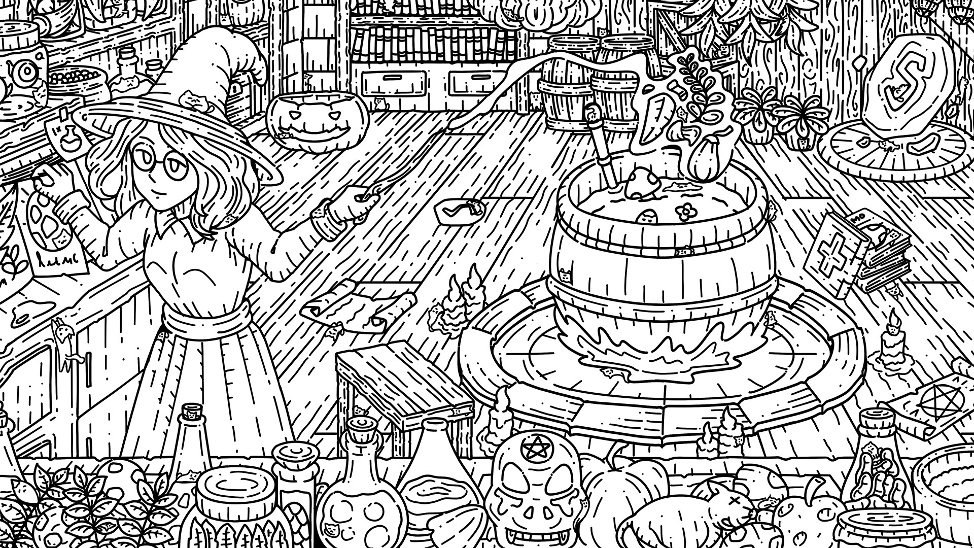 100 Witch Cats screenshot 9