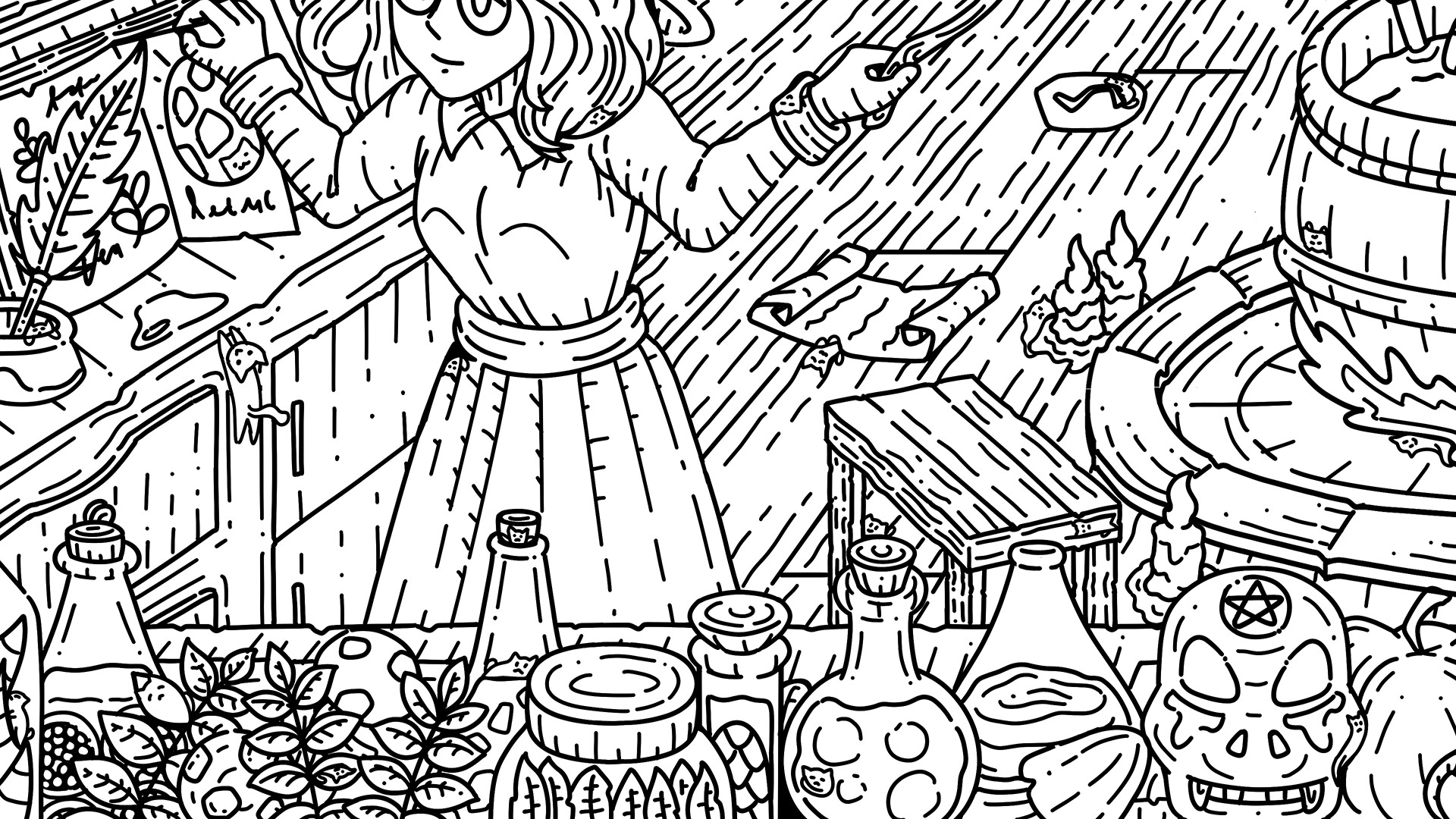 100 Witch Cats screenshot 11