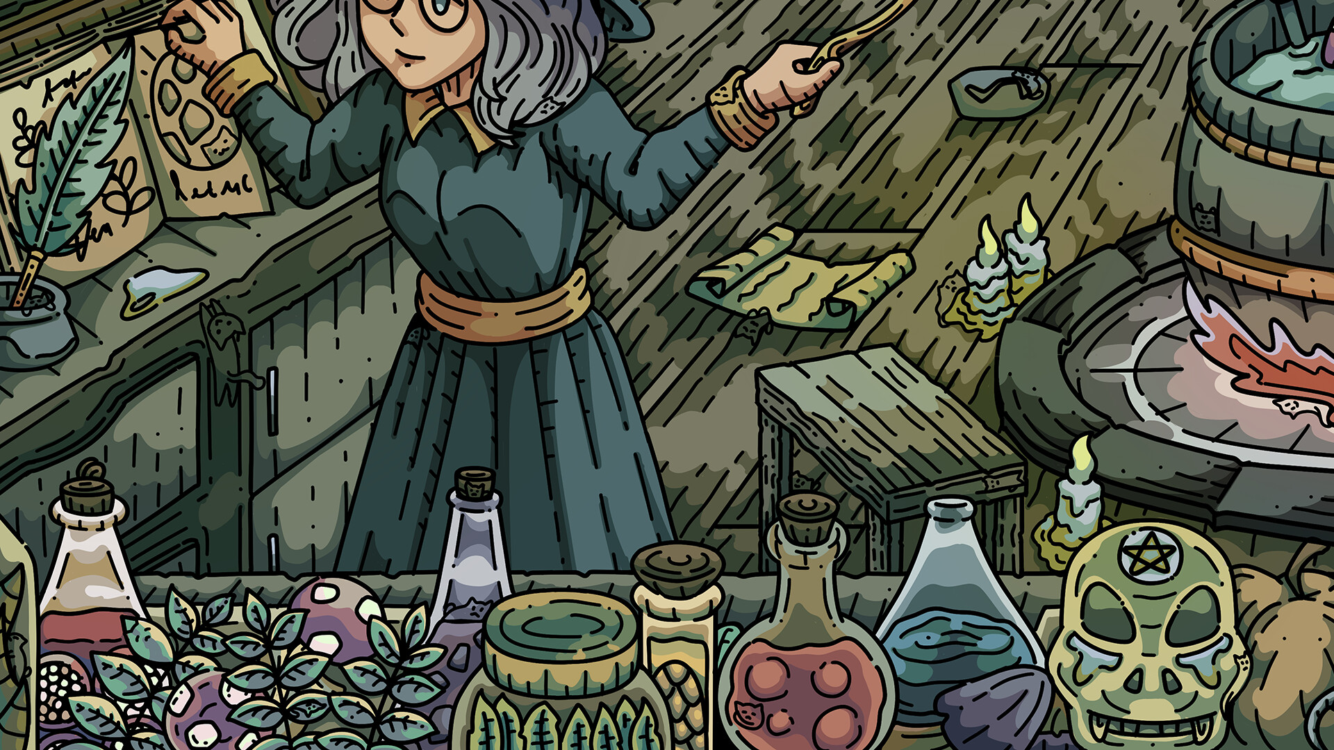 100 Witch Cats screenshot 4