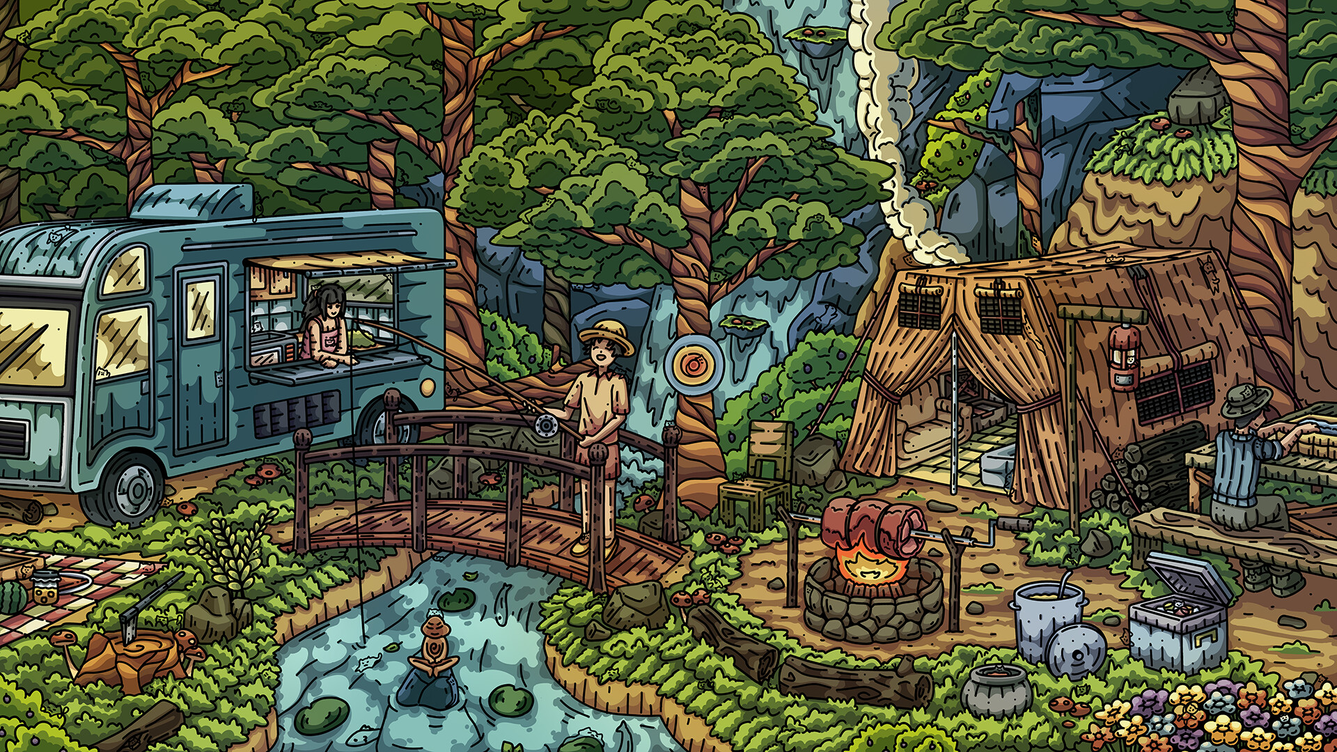 100 Camp Cats screenshot 6