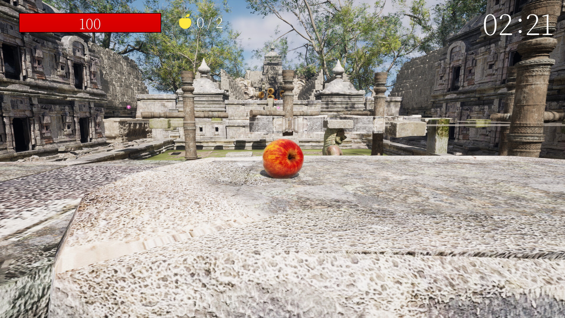 Gravity's Apple 2 screenshot 4