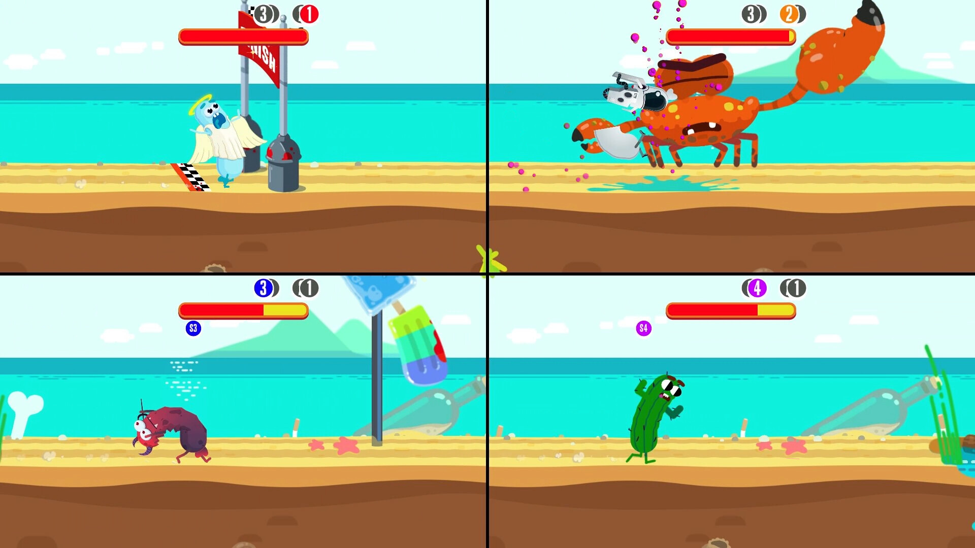 Run Sausage Run: Good, Bad and Curious screenshot 2