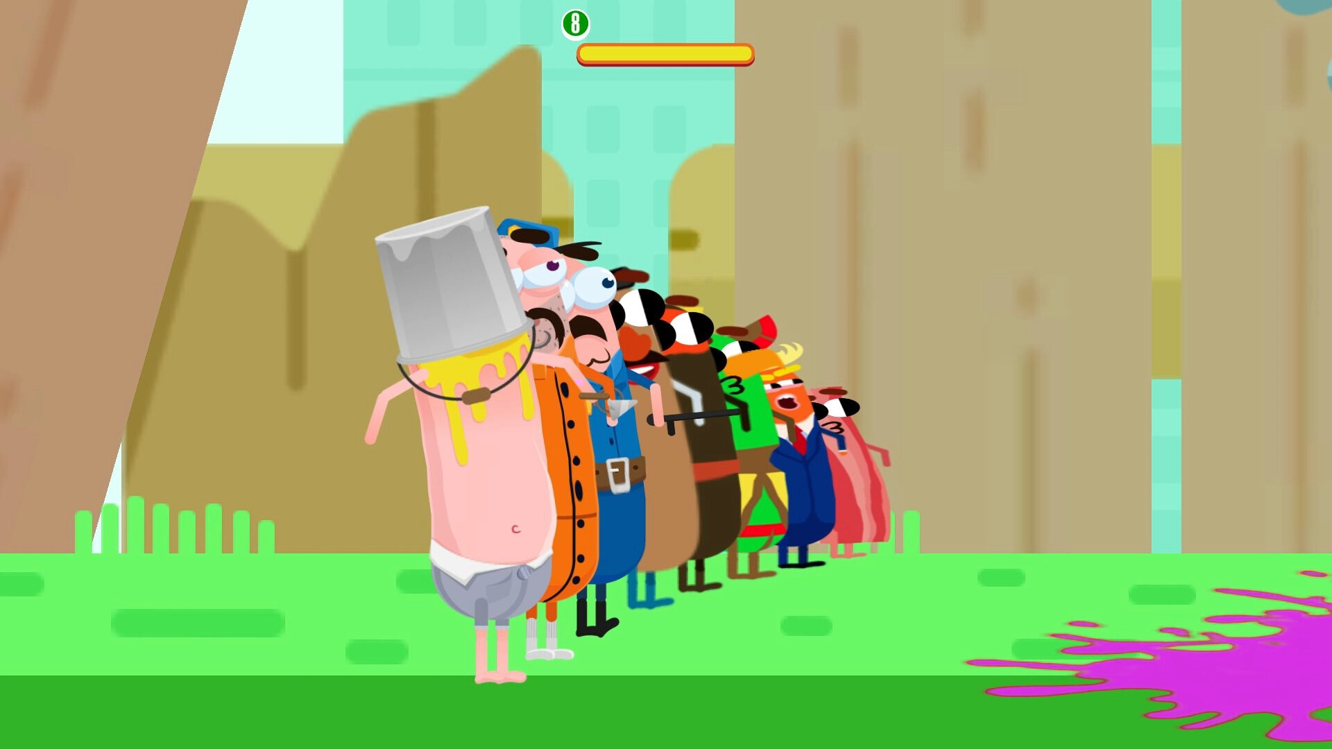 Run Sausage Run: Cop, Crime and Crazy screenshot 1