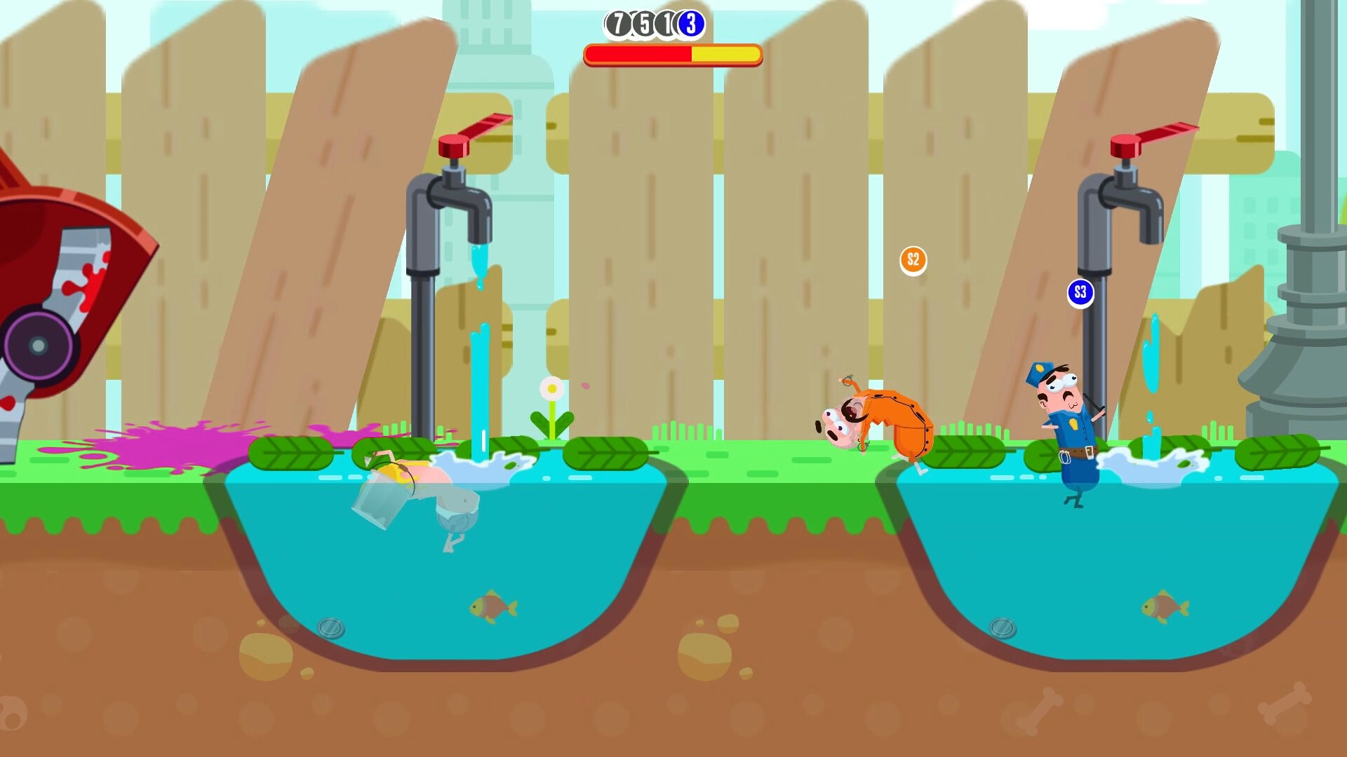 Run Sausage Run: Cop, Crime and Crazy screenshot 3