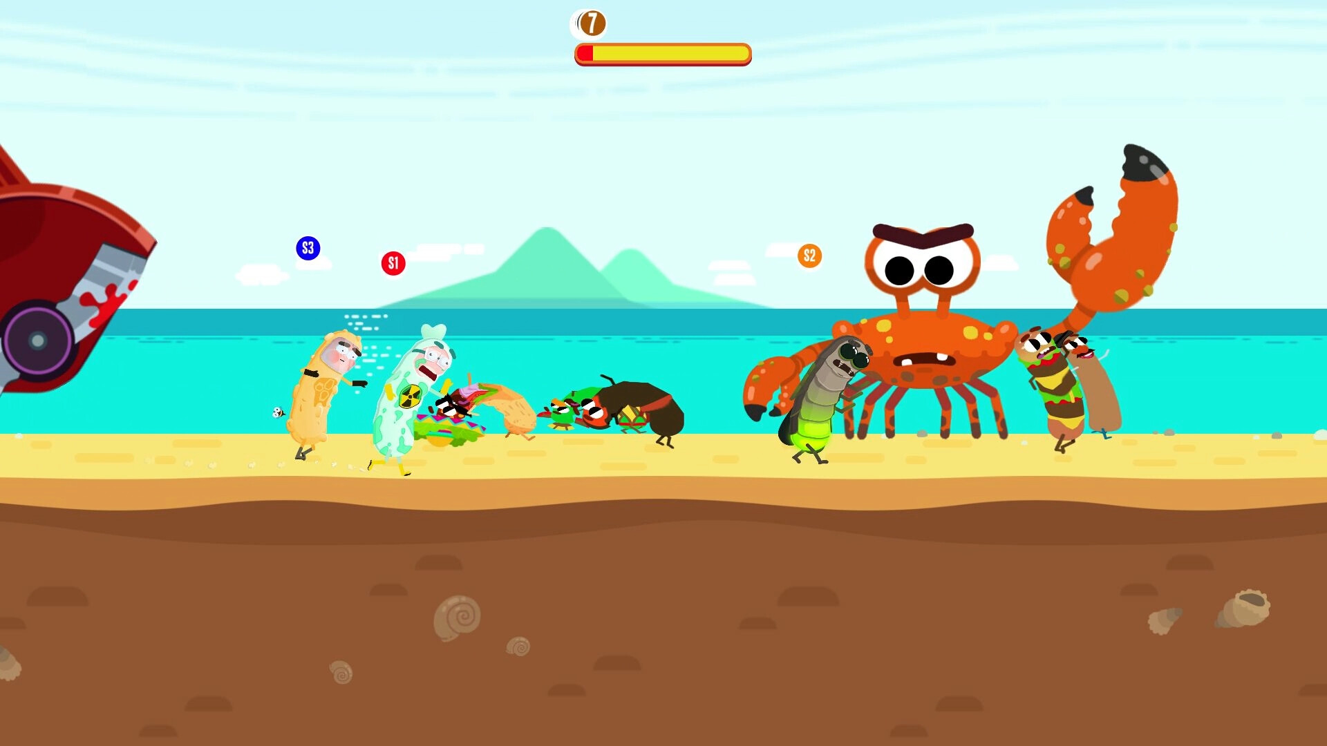 Run Sausage Run: Honey, Light and Poison screenshot 3