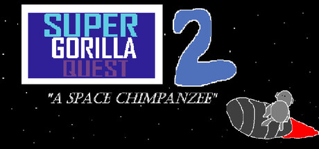 Super Gorilla Quest 2: A Space Chimpanzee — Steam header