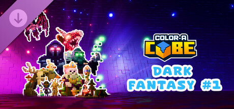 Color a Cube - Dark Fantasy #1
