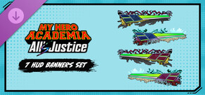 MY HERO ACADEMIA: All’s Justice - 7 HUD Banners Set