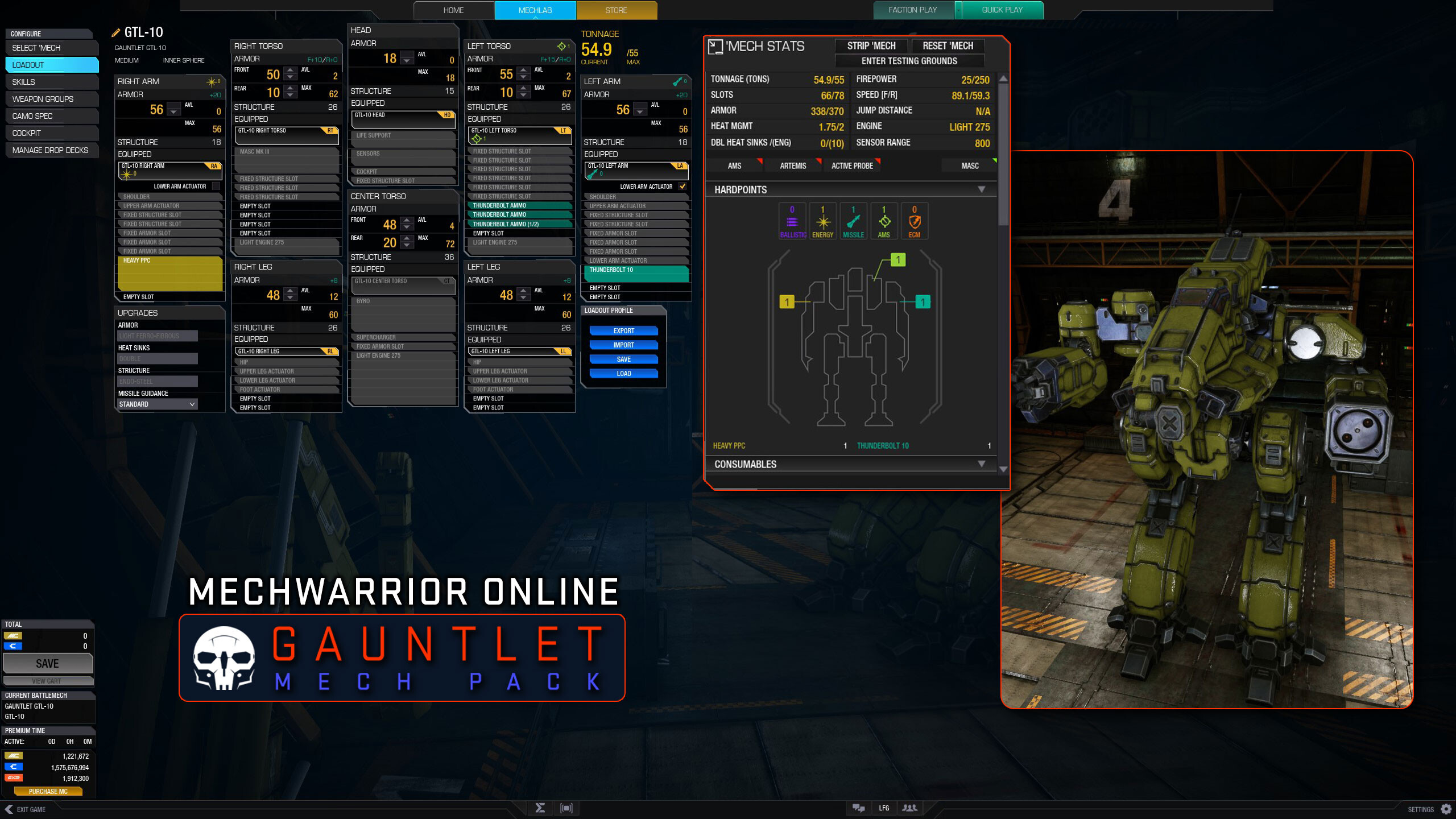 MechWarrior Online™ - Gauntlet Mech pack screenshot 4