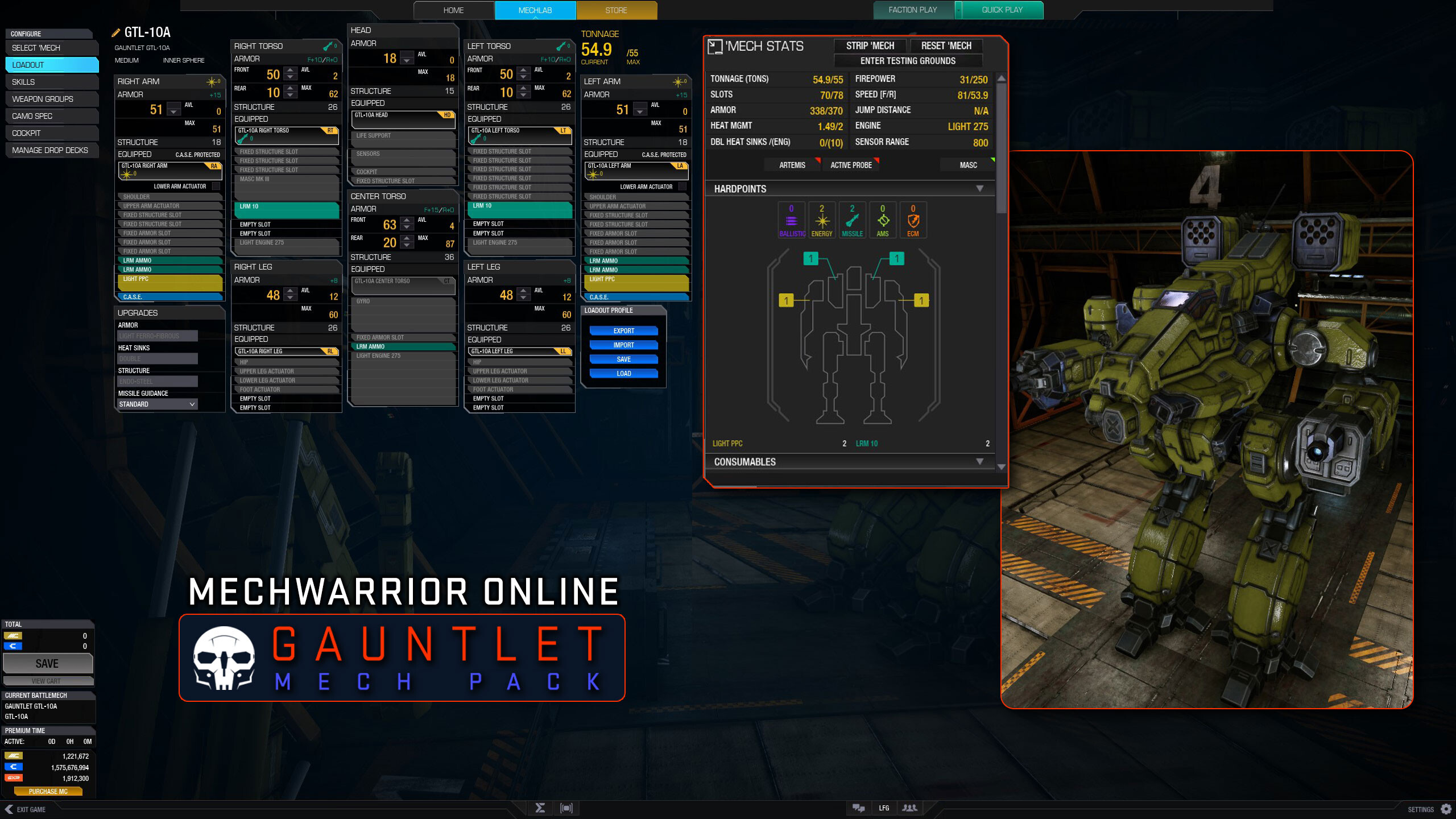 MechWarrior Online™ - Gauntlet Mech pack screenshot 6