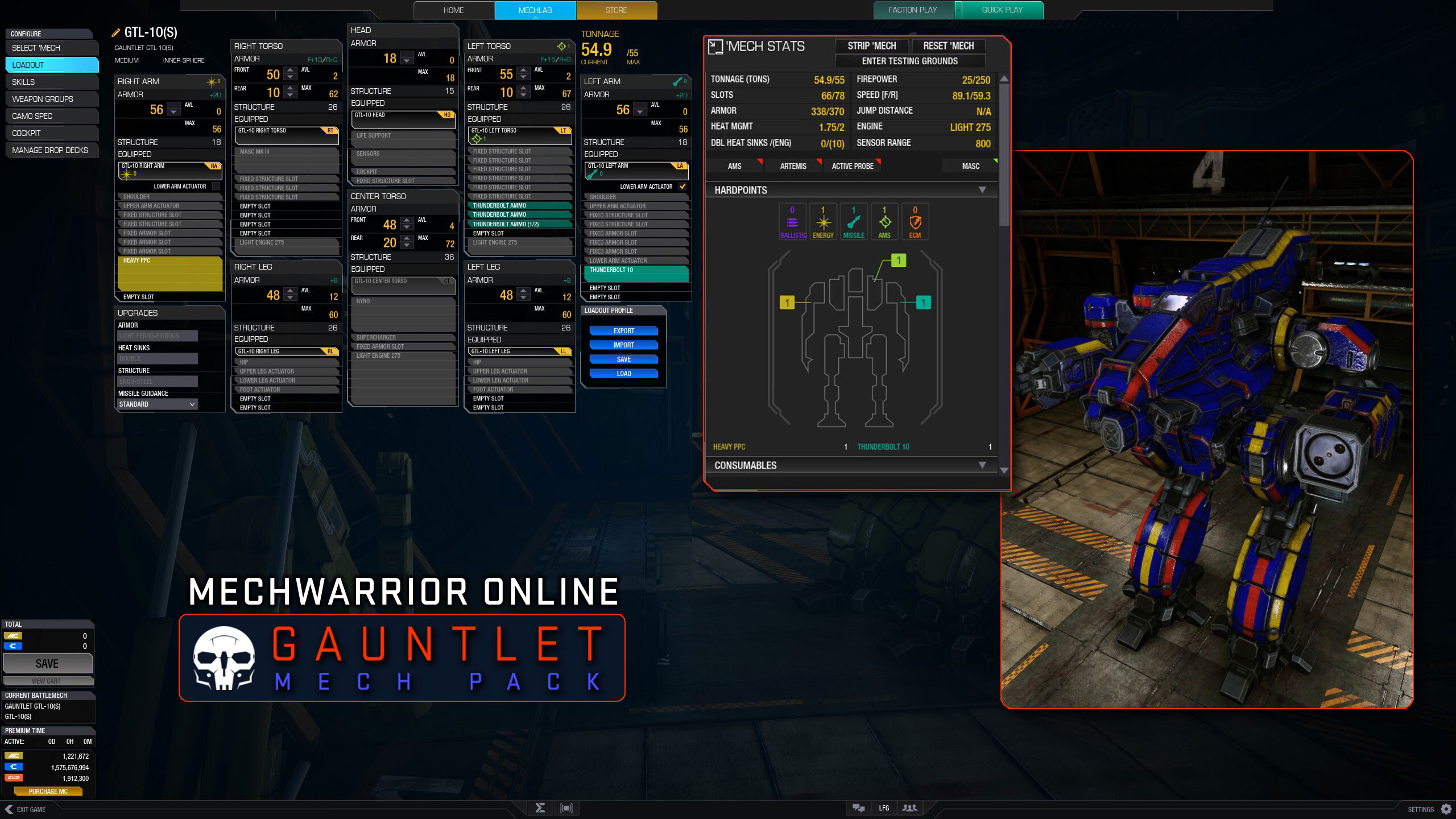 MechWarrior Online™ - Gauntlet Mech pack screenshot 2