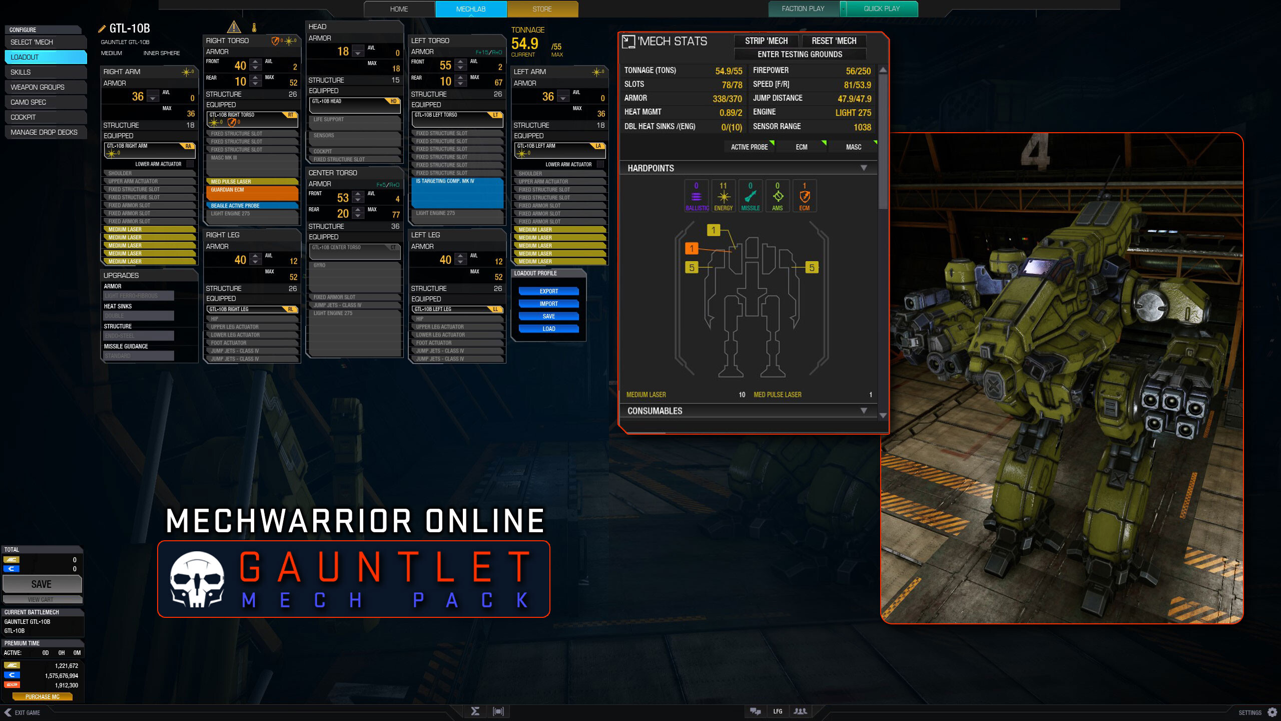 MechWarrior Online™ - Gauntlet Mech pack screenshot 8