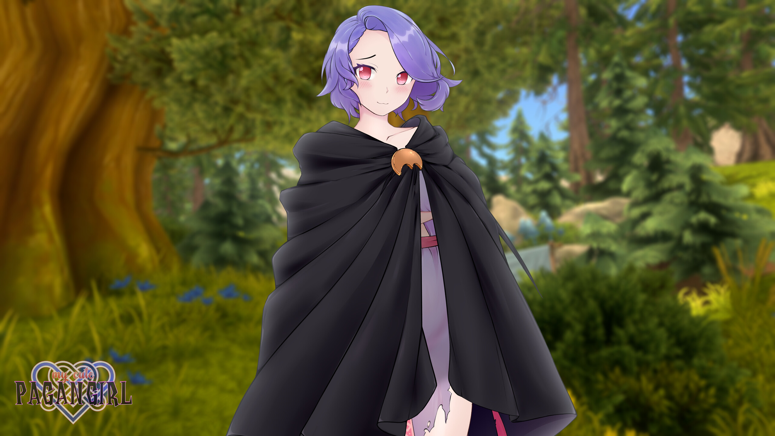 My Cute Pagangirl - Wallpapers pack screenshot 1