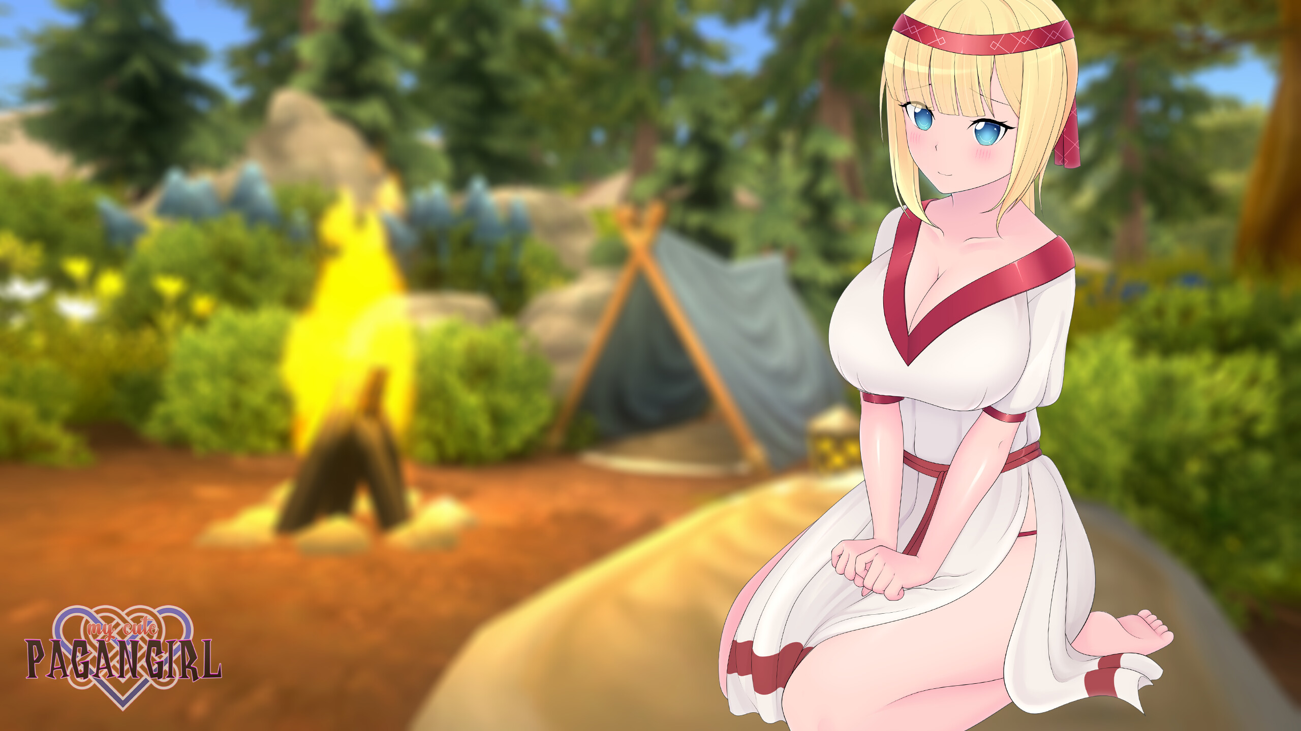 My Cute Pagangirl - Wallpapers pack screenshot 3