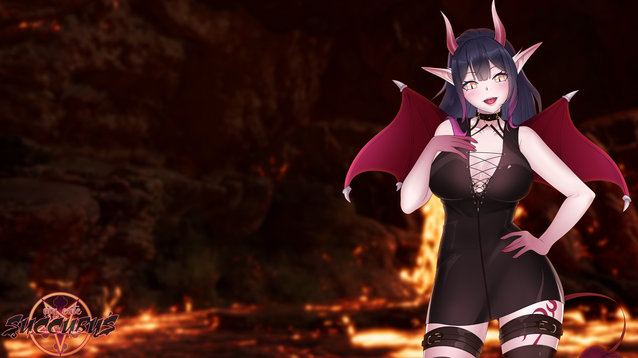 My Cute Succubus - Wallpapers pack screenshot 1