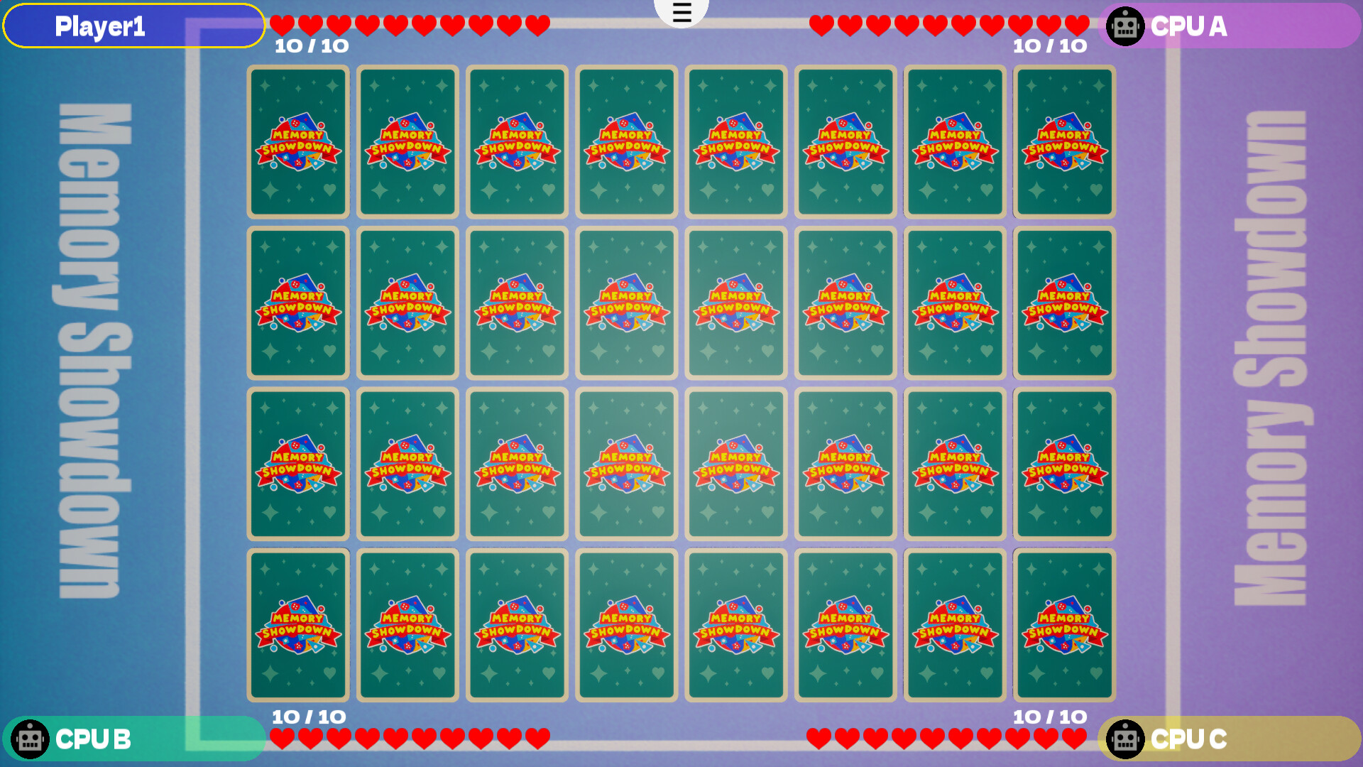 Memory Showdown screenshot 1