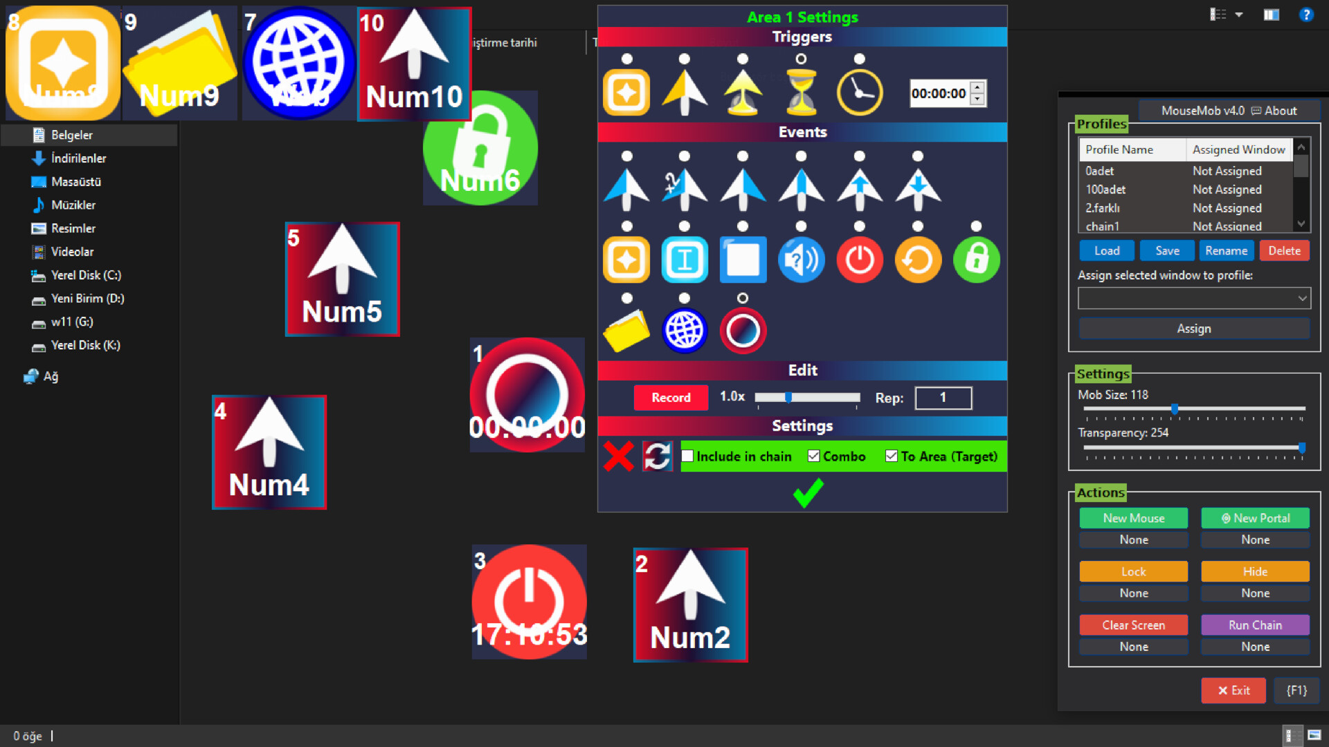 MouseMob – Keyboard & Mouse Automation screenshot 1