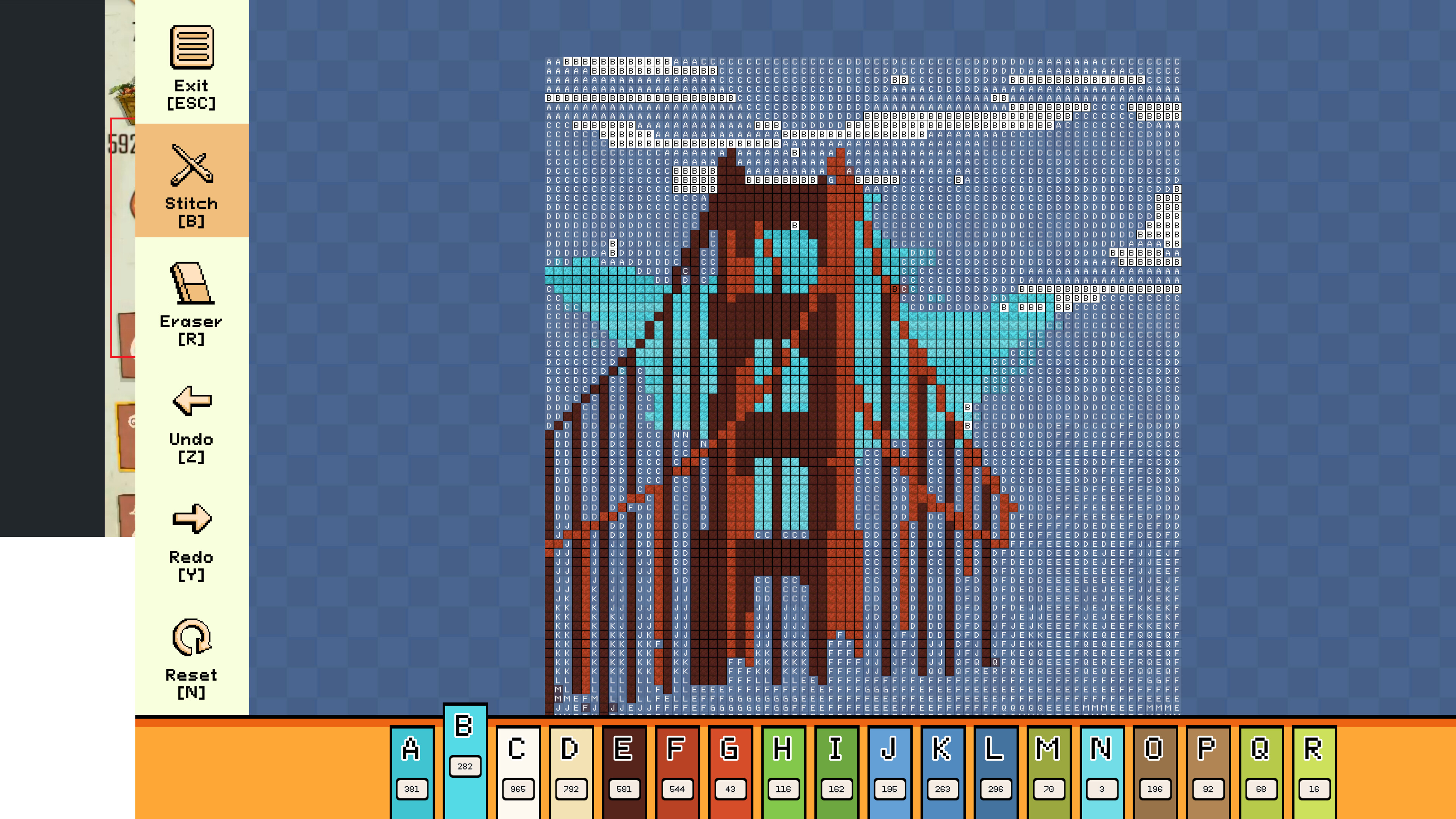 Pixel Cross Stitch - Independence Day Pack screenshot 3