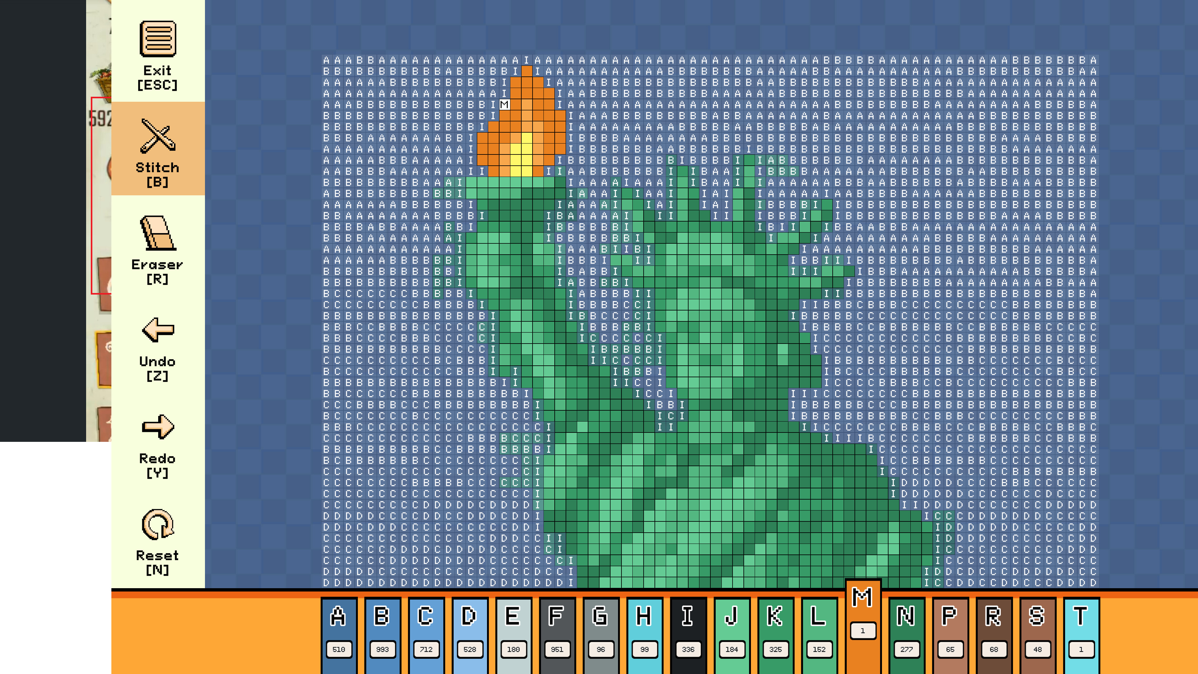 Pixel Cross Stitch - Independence Day Pack screenshot 1