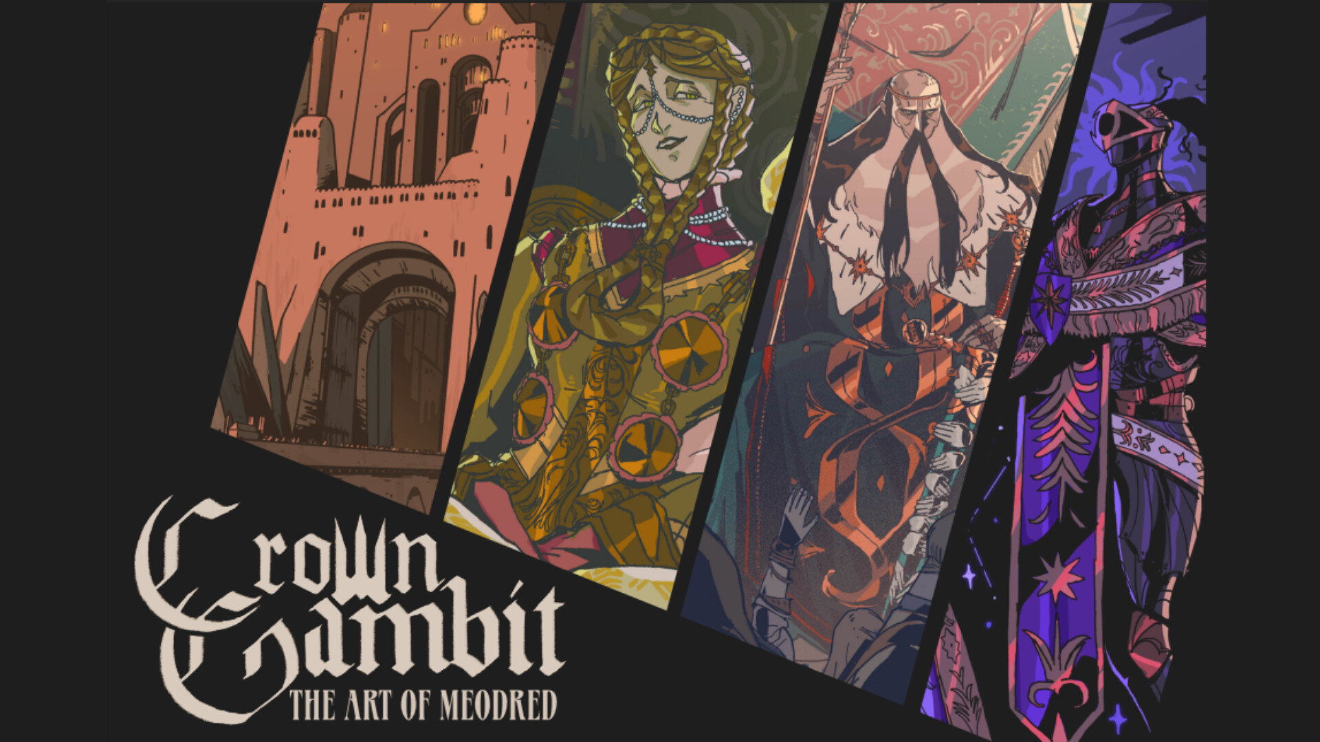 Crown Gambit - Digital Artbook screenshot 1