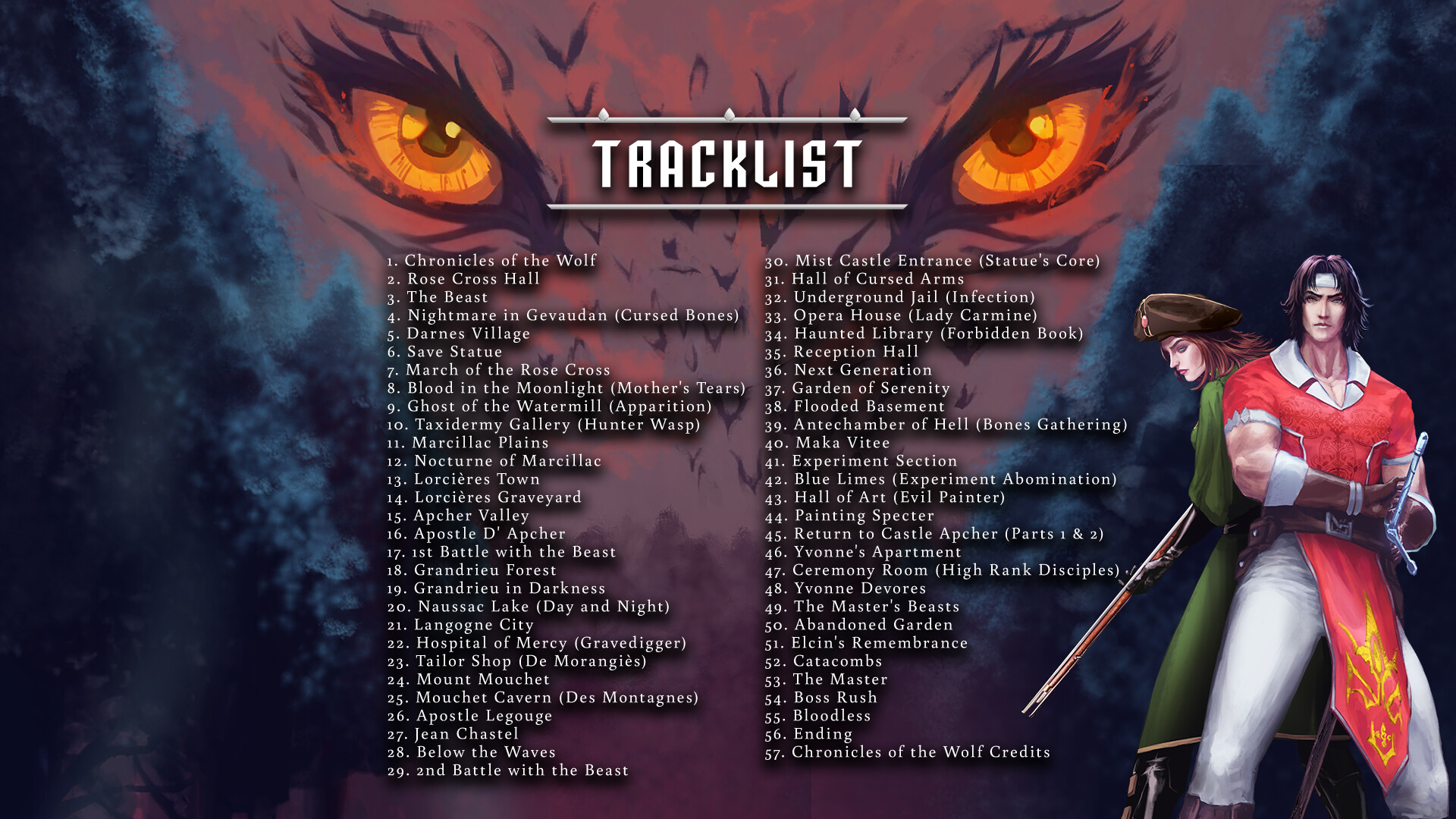 Chronicles of the Wolf – The Original Soundtrack screenshot 1