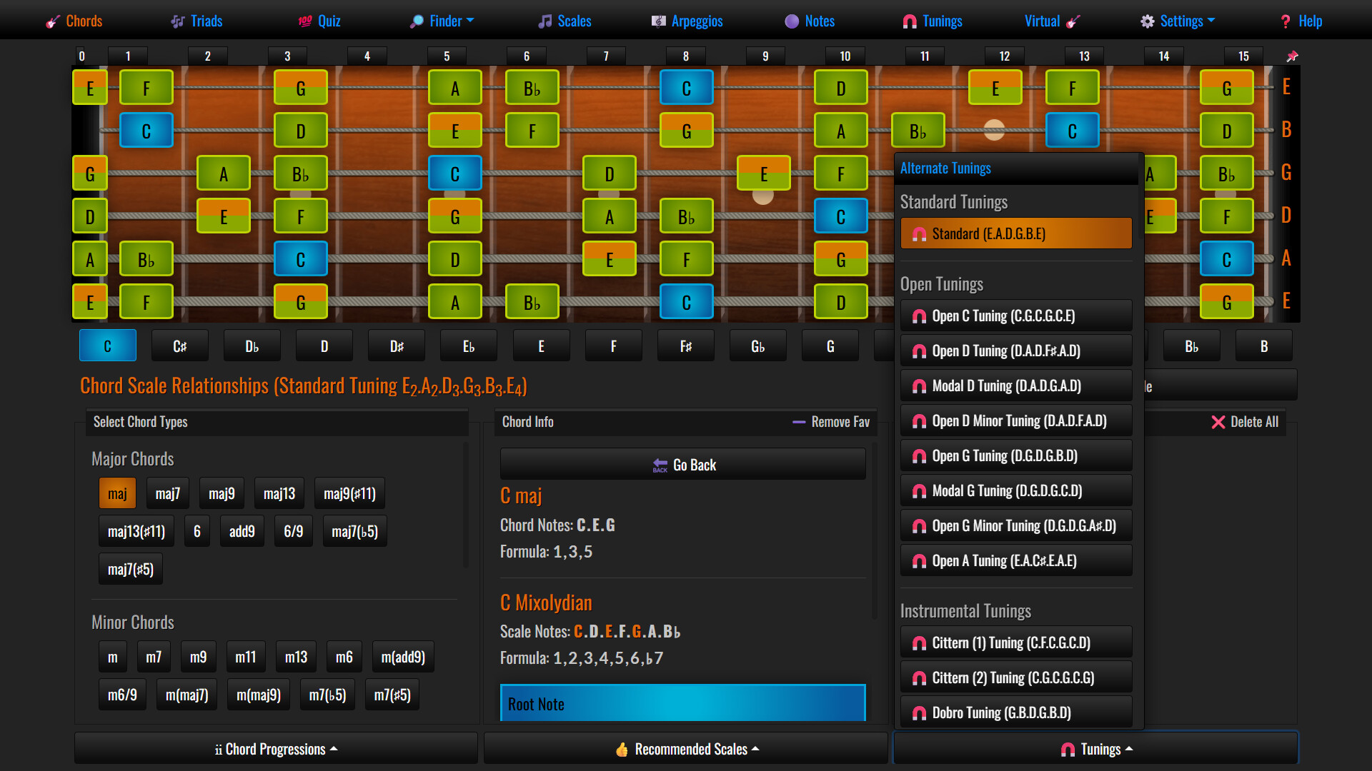 Guitarist's Reference screenshot 2