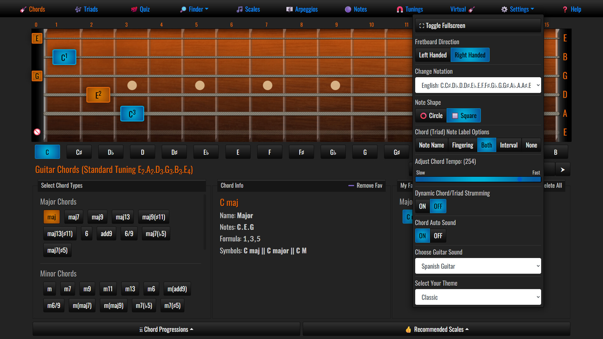 Guitarist's Reference screenshot 3
