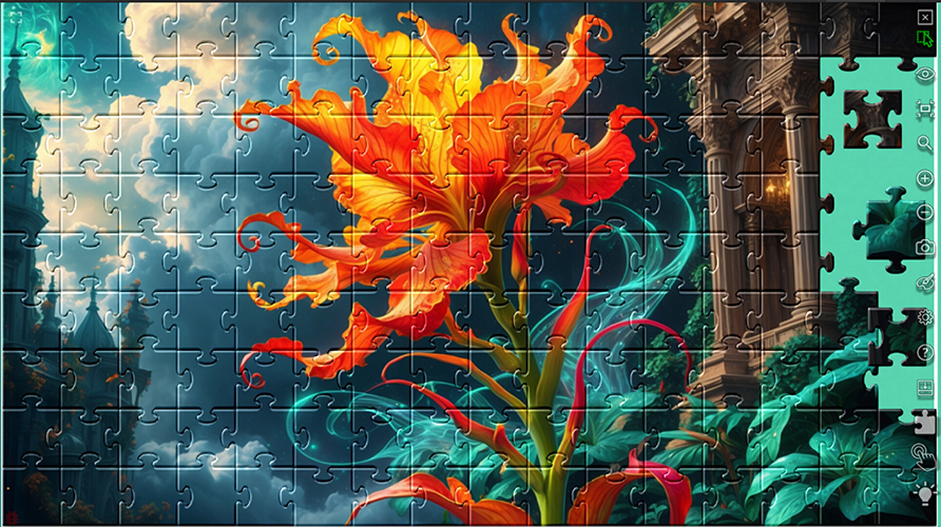 Master of Pieces © Jigsaw Puzzle DLC - Dreamflowers screenshot 1