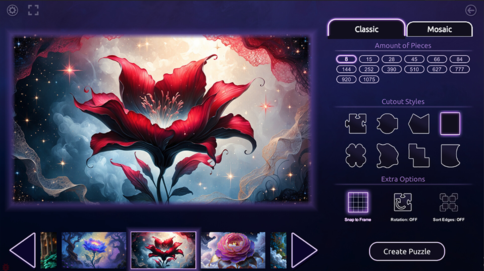 Master of Pieces © Jigsaw Puzzle DLC - Dreamflowers screenshot 3