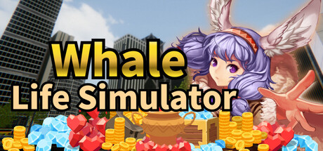 Whale Life Simulator — Steam header