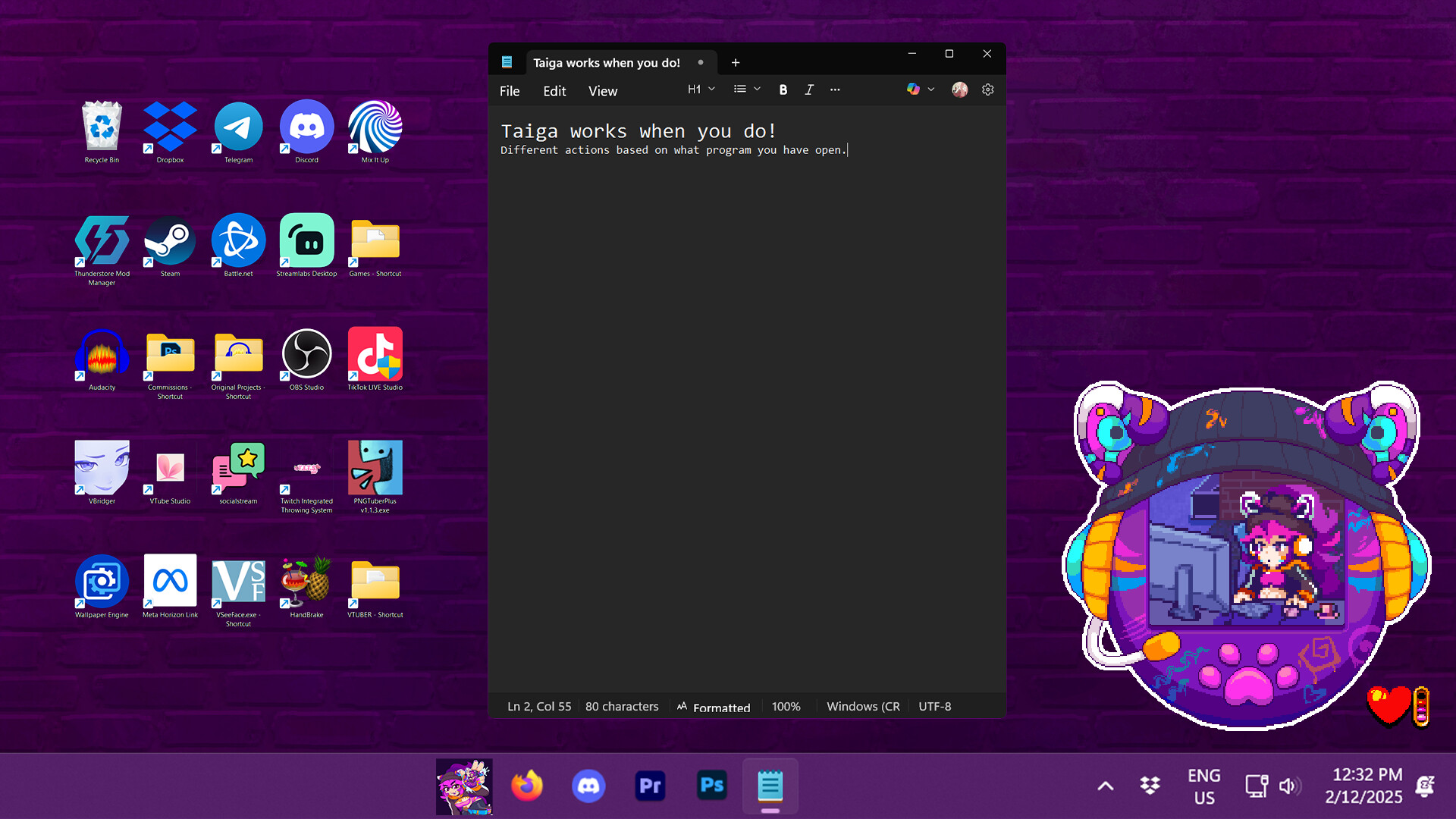 Taigotchu screenshot 2