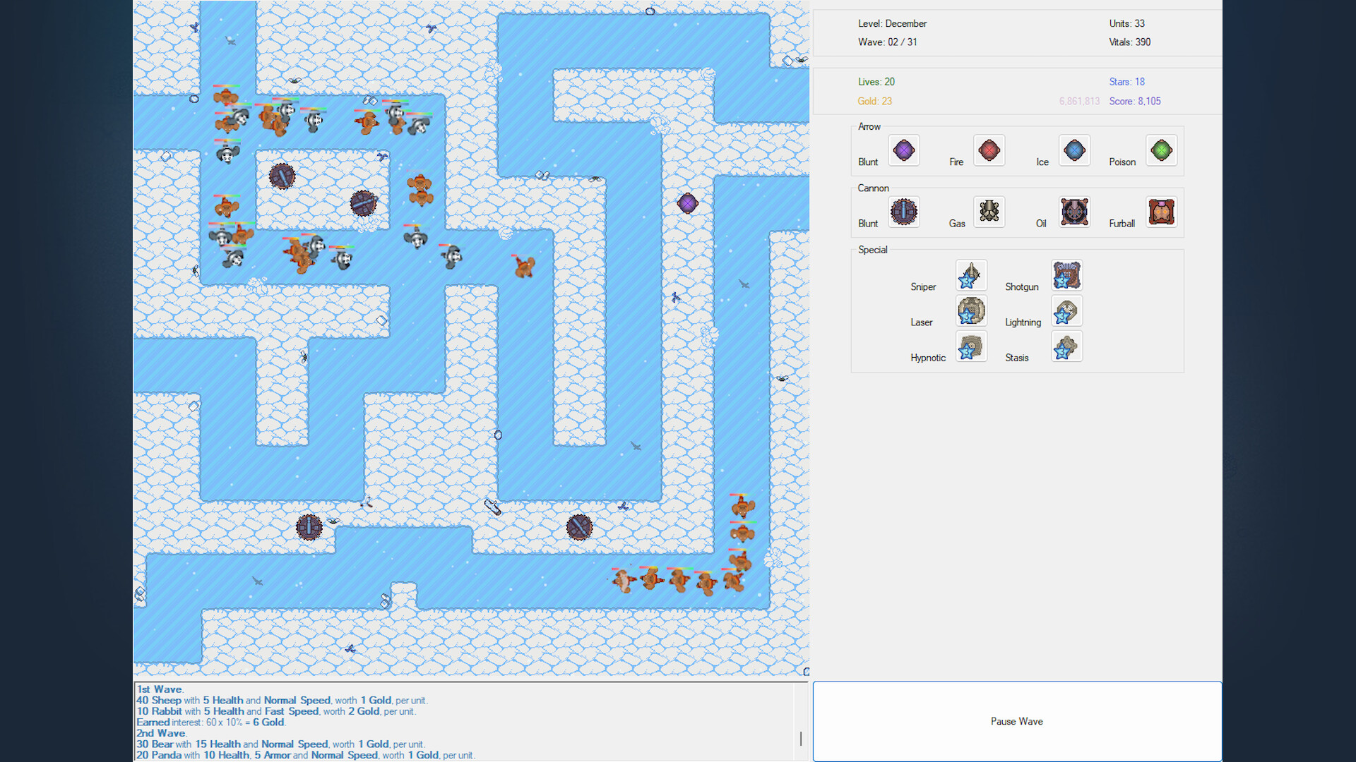 Fluffy Tower Defense screenshot 7