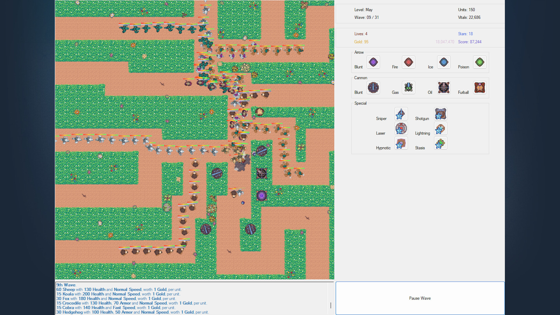 Fluffy Tower Defense screenshot 14