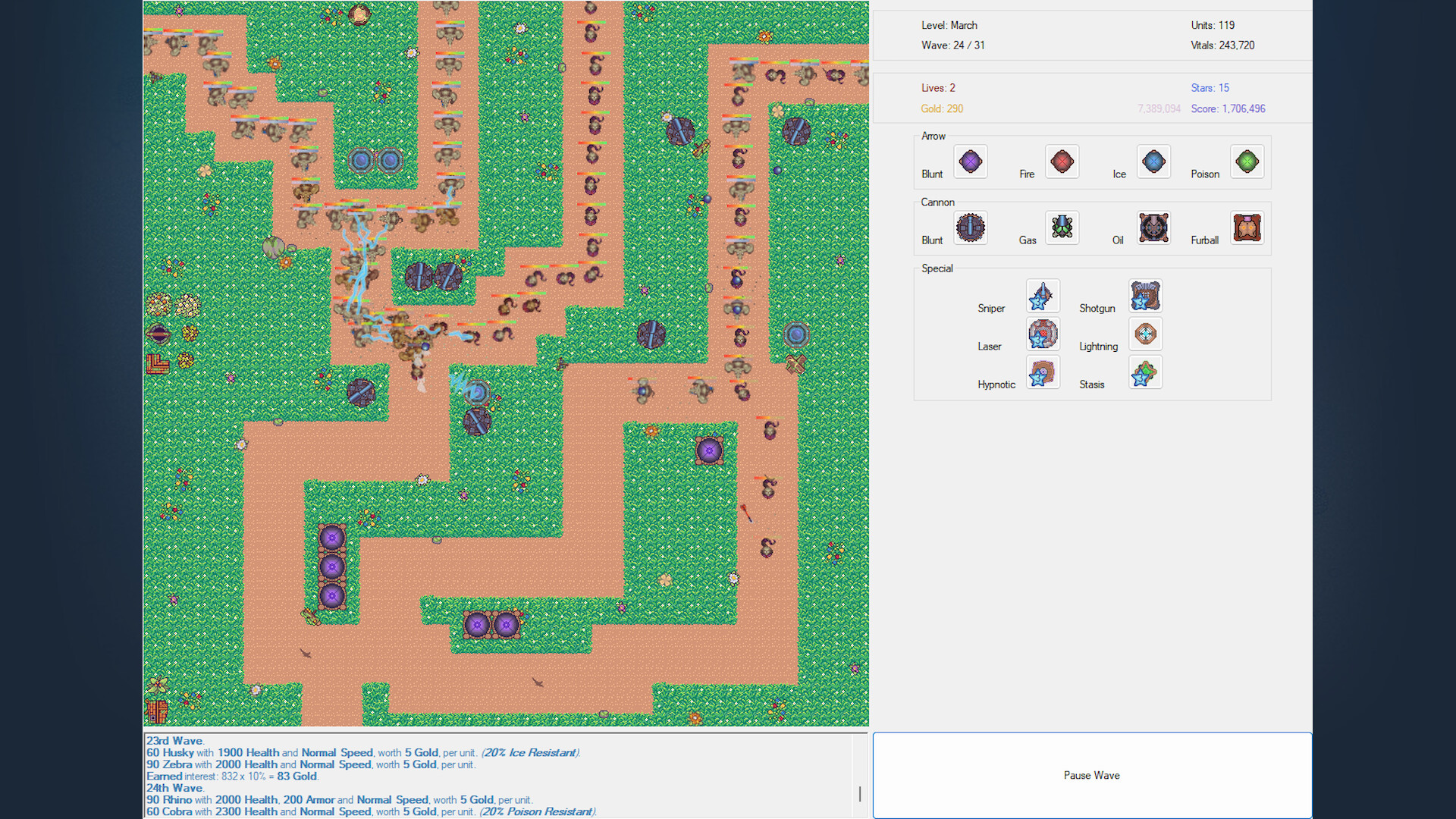 Fluffy Tower Defense screenshot 13