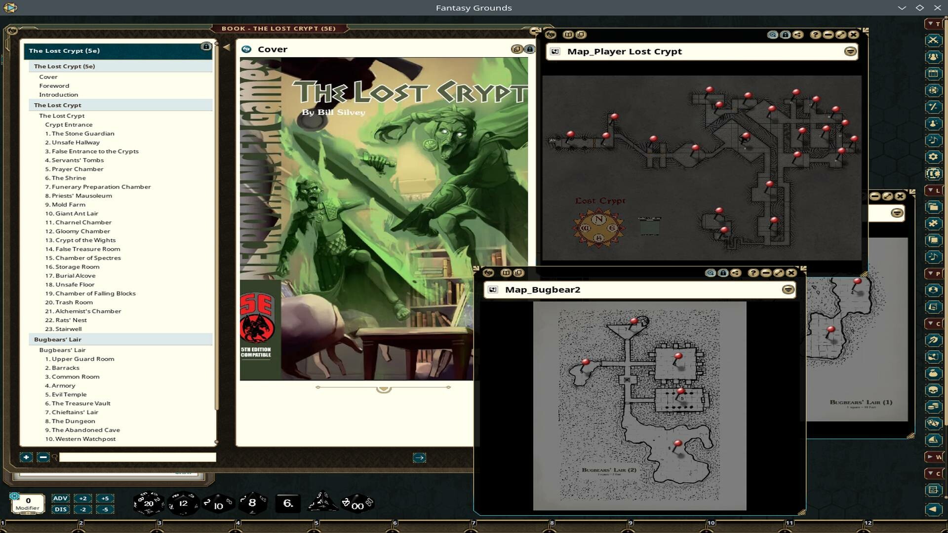 Fantasy Grounds - The Lost Crypt screenshot 1